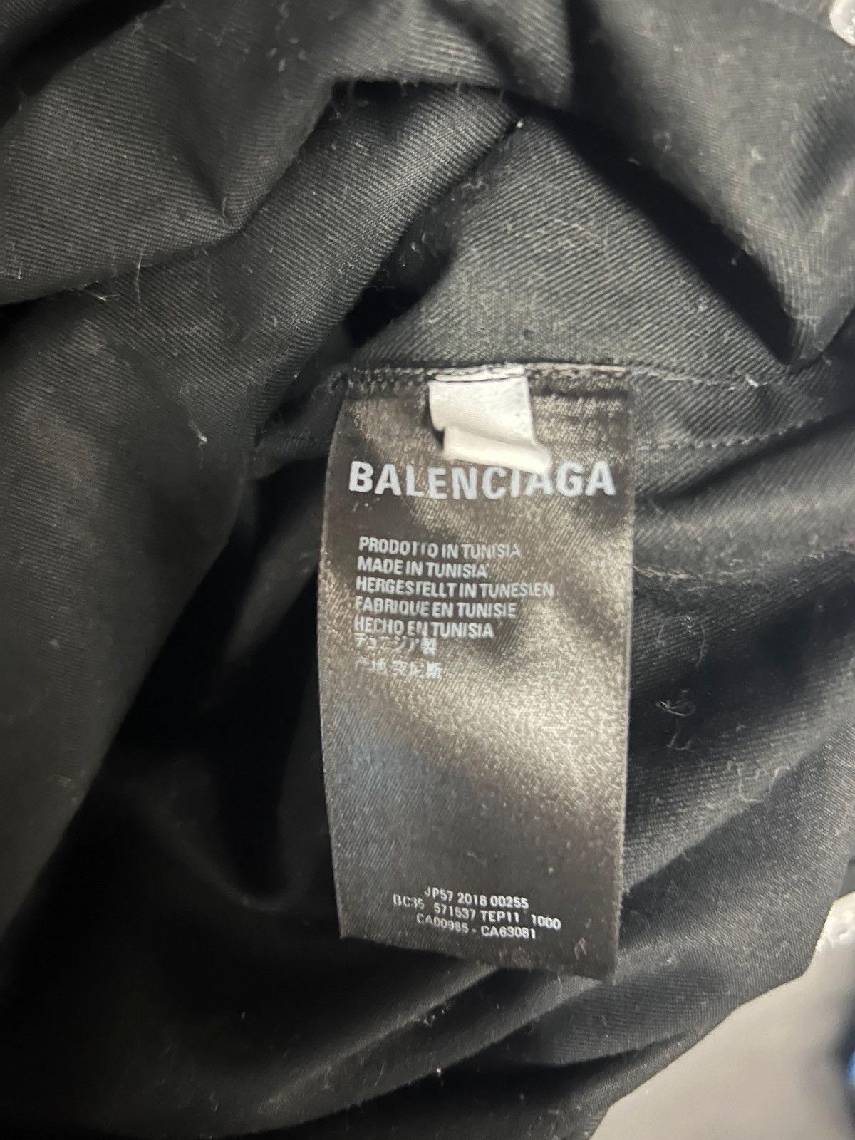 Balenciaga Balenciaga Embroidered tattoo shirt Size US L / EU 52-54 / 3 - 7 Thumbnail