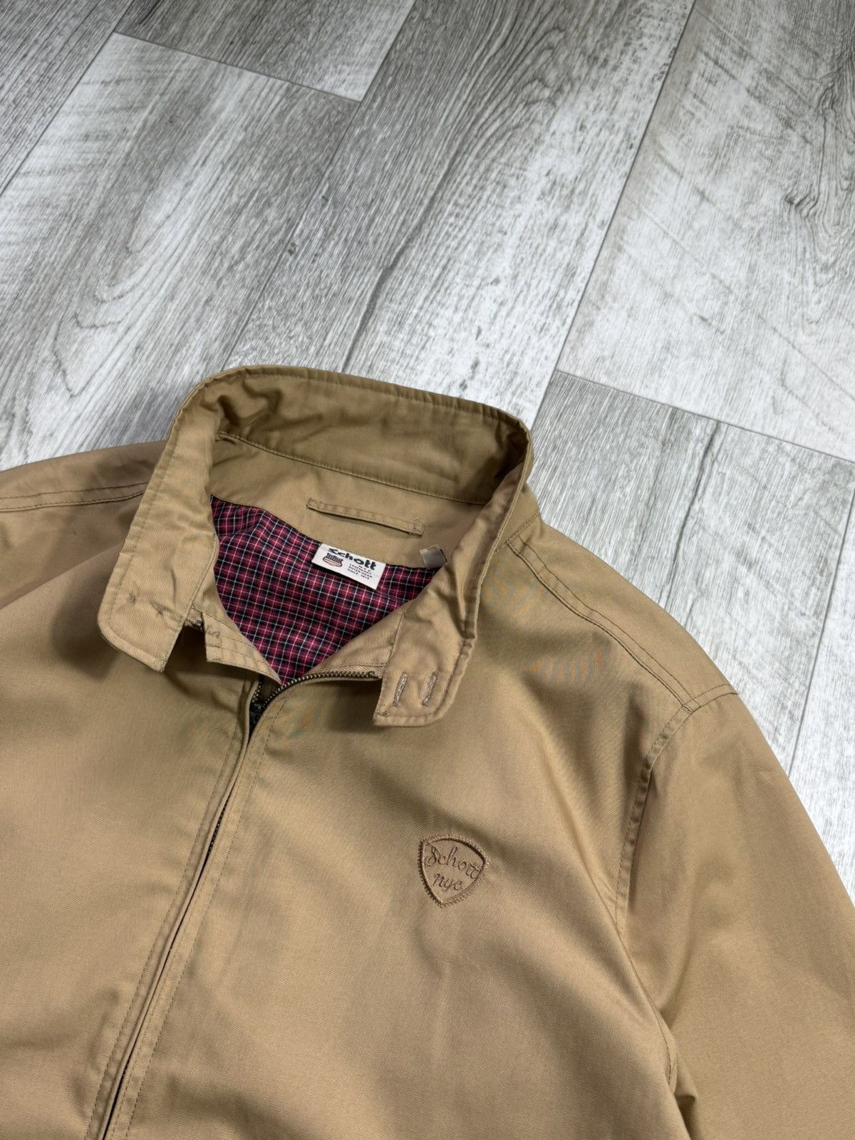 Schott Schott jacket vintage y2k streetwear men bombers crazy Size US L / EU 52-54 / 3 - 3 Thumbnail