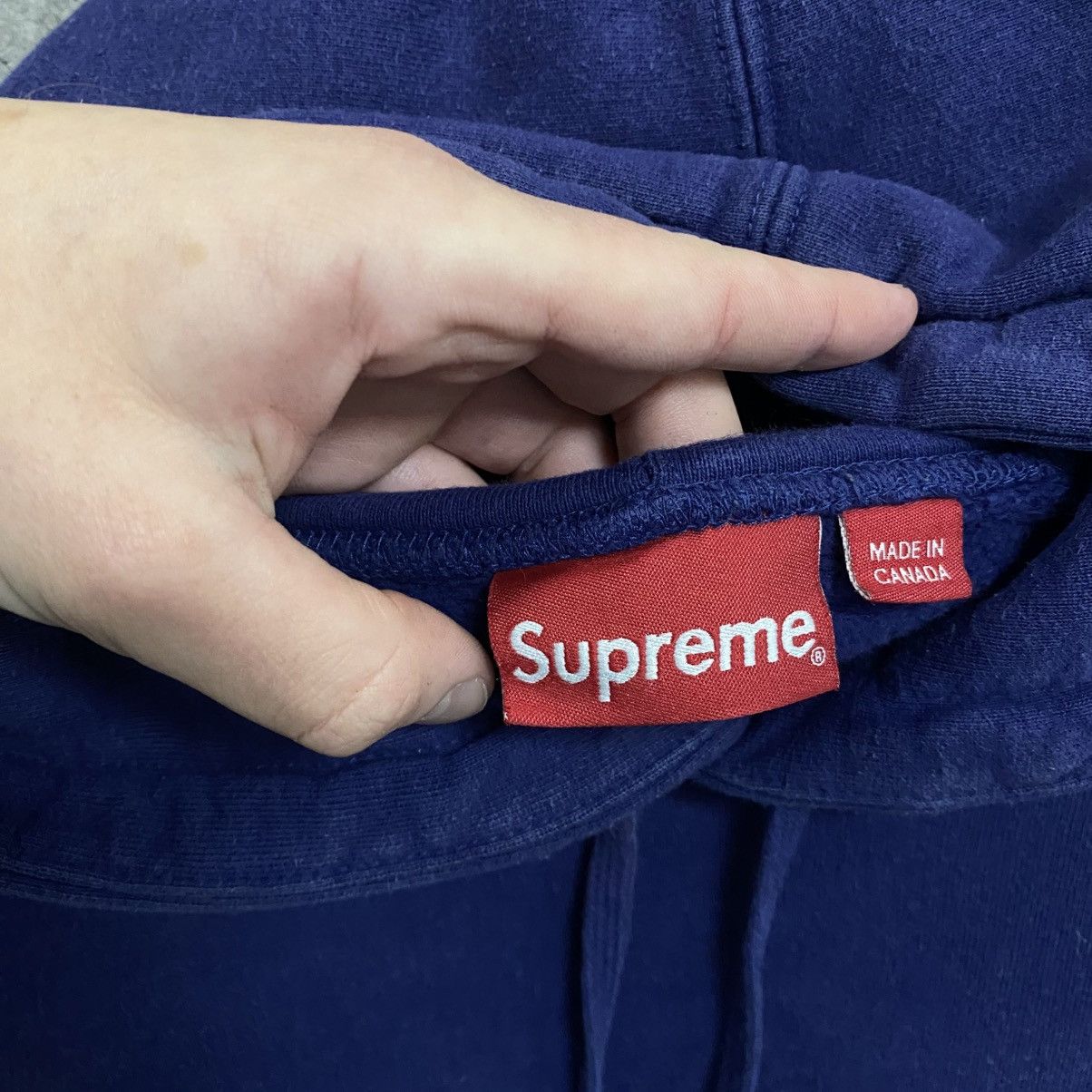 Supreme Vintage Supreme hoodie big logo Size US L / EU 52-54 / 3 - 10 Thumbnail