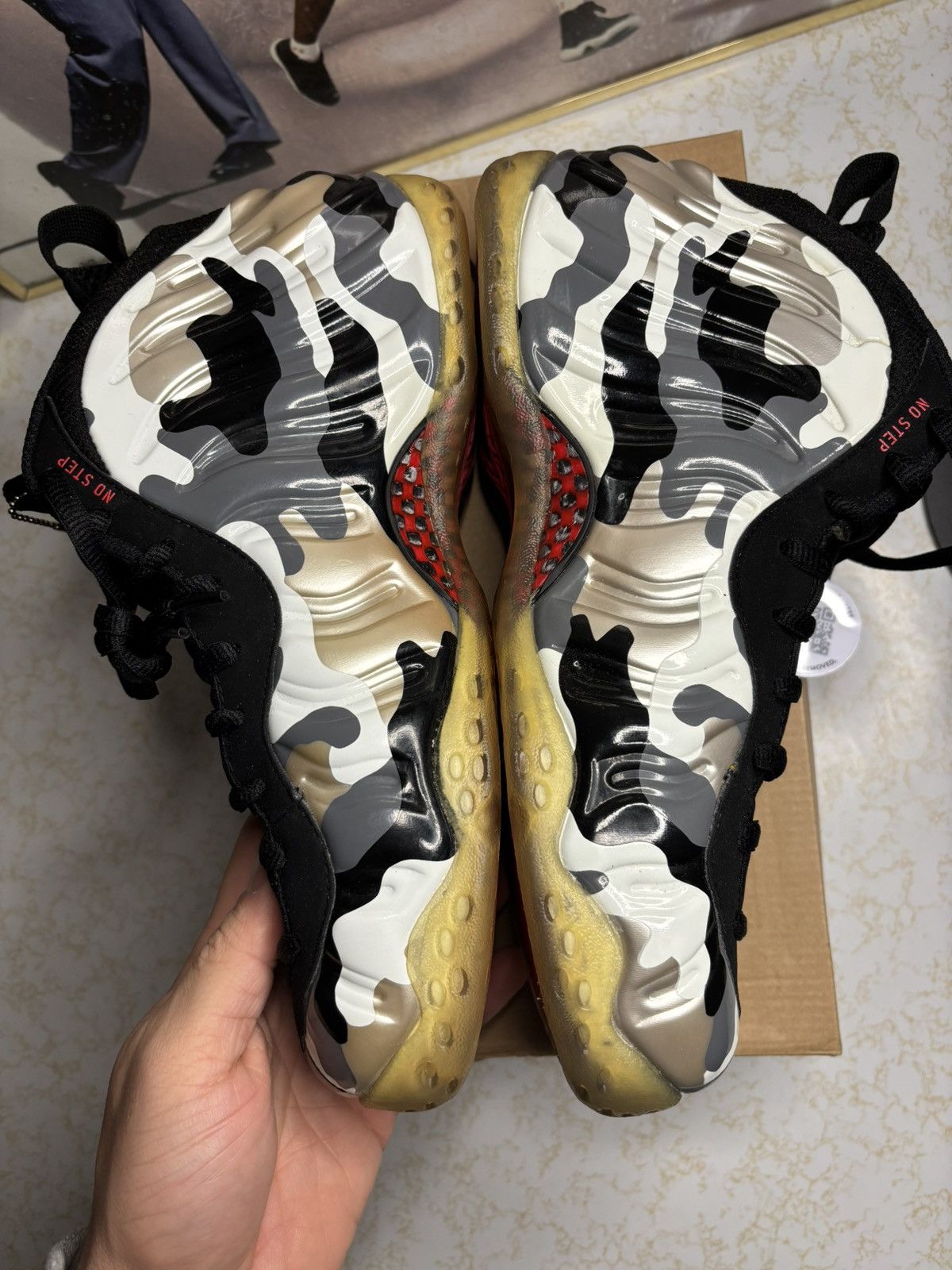 Jordan Brand Nike Foamposite ‘fighter jet’ Size US 9 / EU 42 - 3 Thumbnail