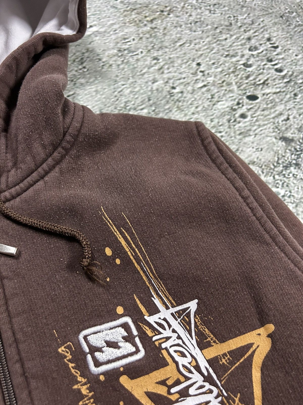 Billabong Billabong zip hoodie vintage brown Y2K big logo Size US S / EU 44-46 / 1 - 4 Thumbnail