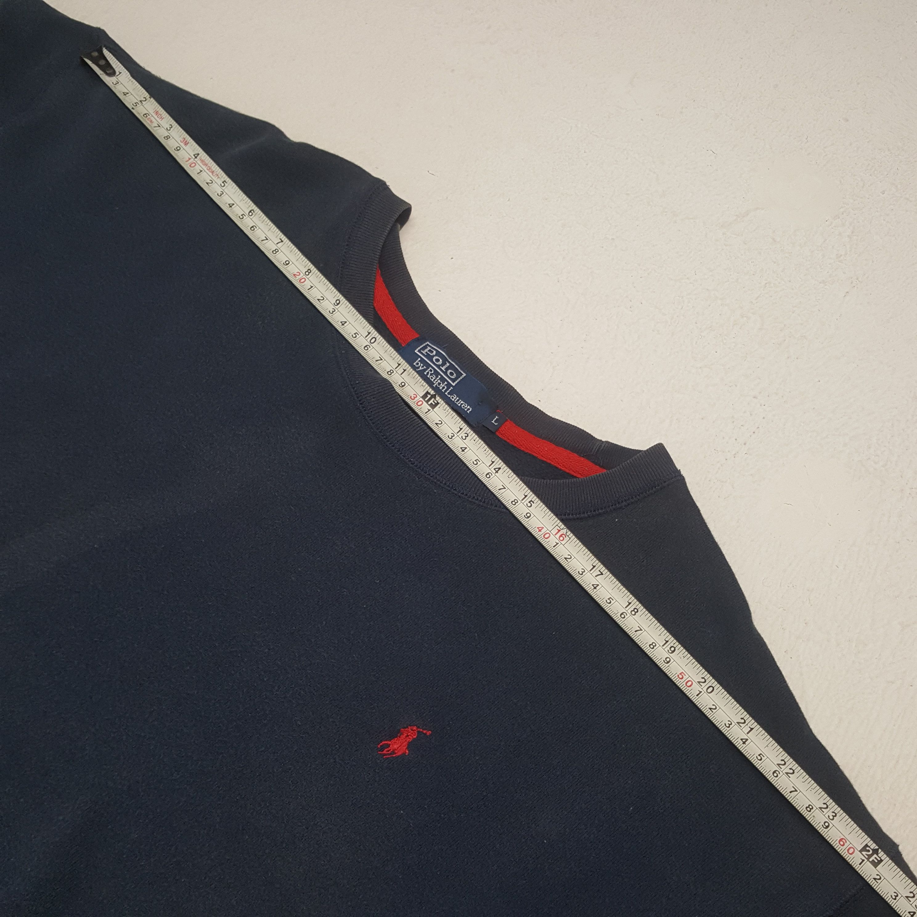 Polo Ralph Lauren × Vintage Vintage POLO by RALPH LAUREN Small Pony Sweatshirt C291N11 Size US XL / EU 56 / 4 - 5 Thumbnail