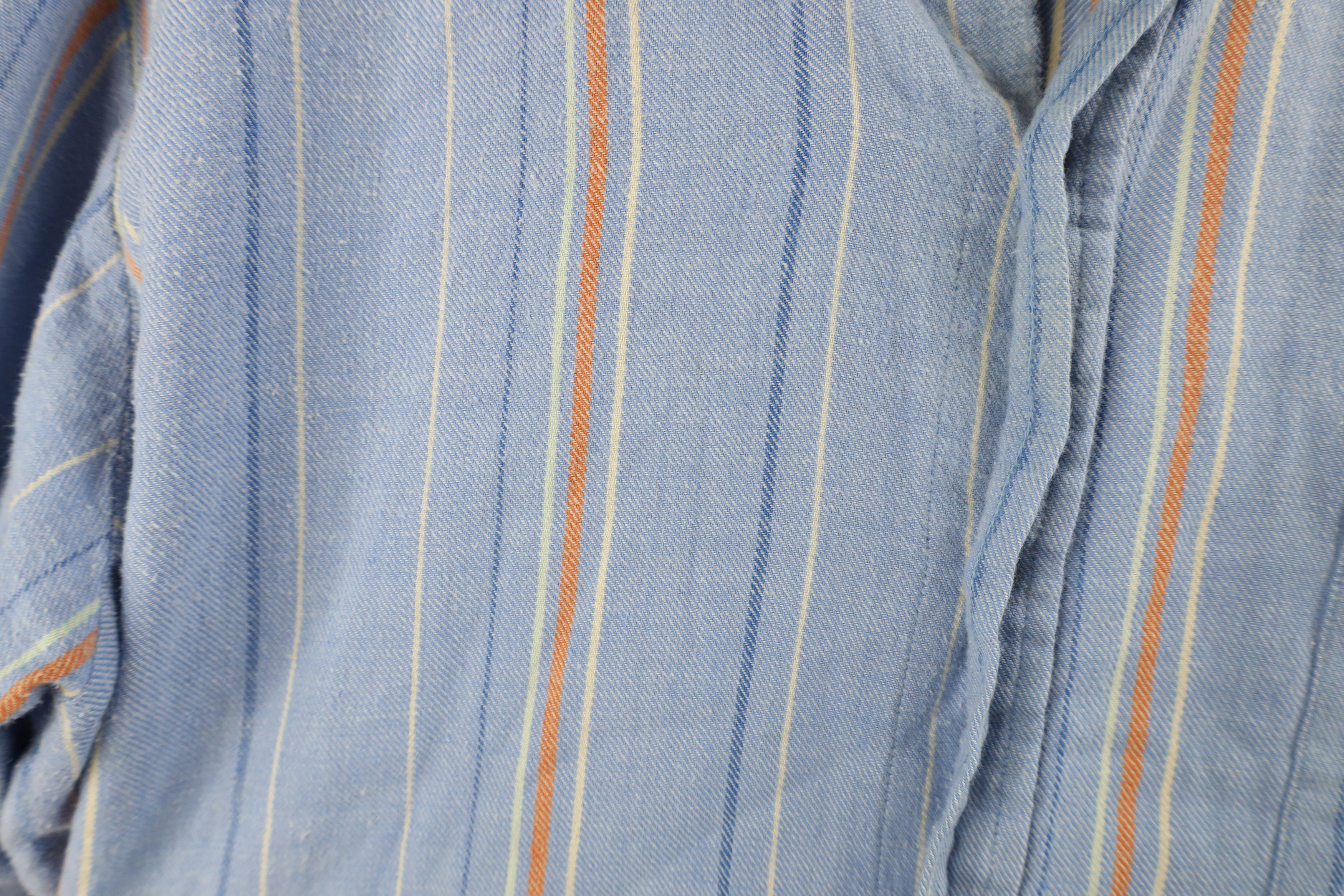 Vintage Vintage 90s Streetwear Collared Flannel Button Down Shirt Size US L / EU 52-54 / 3 - 6 Thumbnail