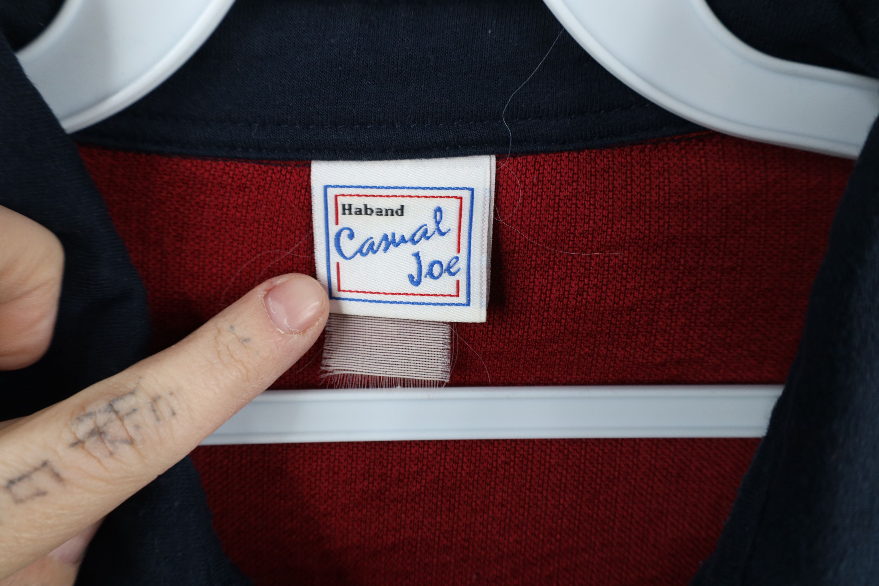 Vintage Vintage 90s Streetwear Block Thermal Knit Long Sleeve Polo Size US M / EU 48-50 / 2 - 7 Thumbnail