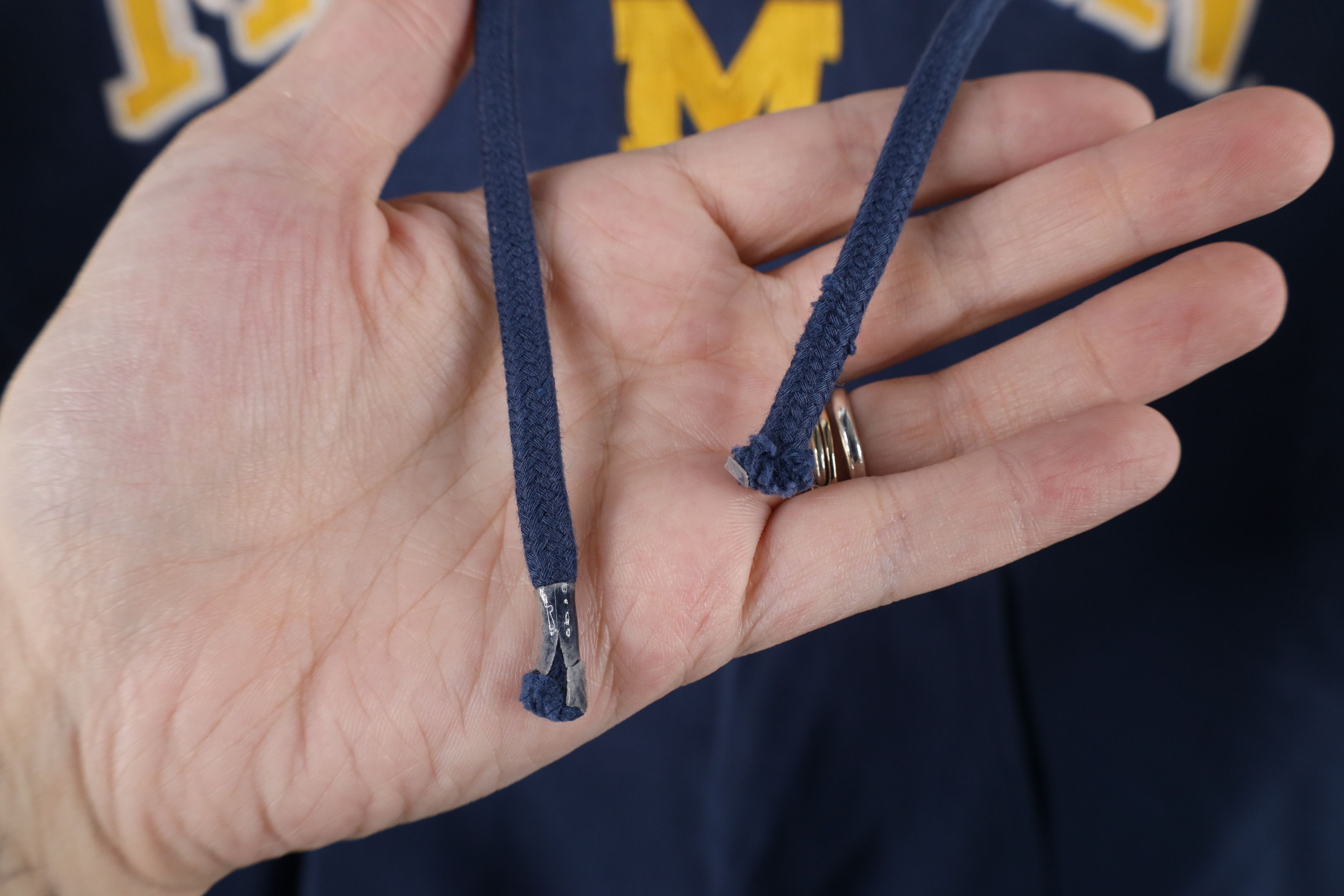 Vintage Vintage 90s Out University of Michigan Hoodie Sweatshirt Size US XL / EU 56 / 4 - 8 Thumbnail