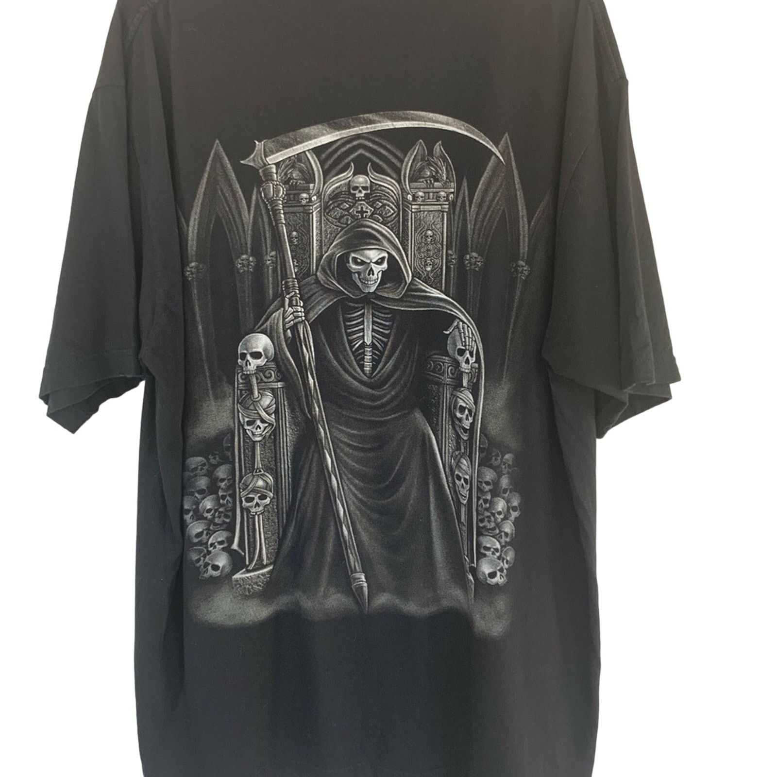 Other VINTAGE KING REAPER HERO AMAZING FRONT AND BACK PRINT TEE Size US XXL / EU 58 / 5 - 3 Thumbnail