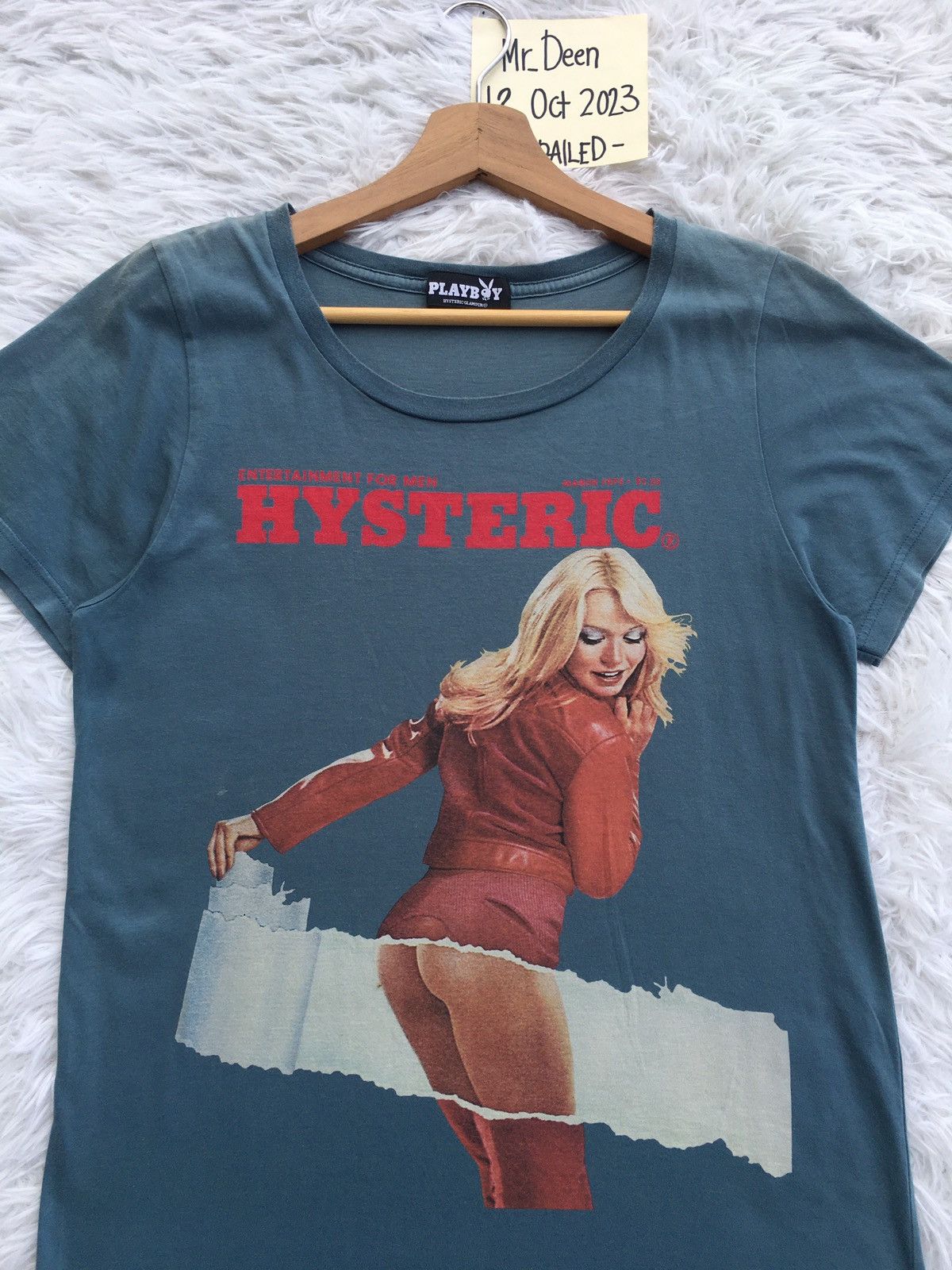 Hysteric Glamour × Playboy Rare Vintage Playboy x Hysteric Glamour Tshirt Size US S / EU 44-46 / 1 - 5 Thumbnail
