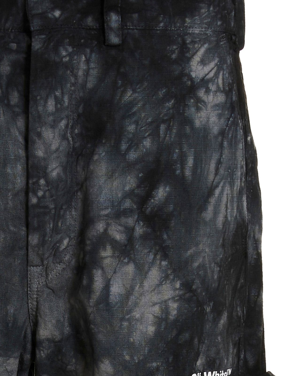 Off-White o1gr1nt0125 Bounce Tie Dye Ripstop Cargo Pant in Warm Grey Size US 34 / EU 50 - 3 Thumbnail