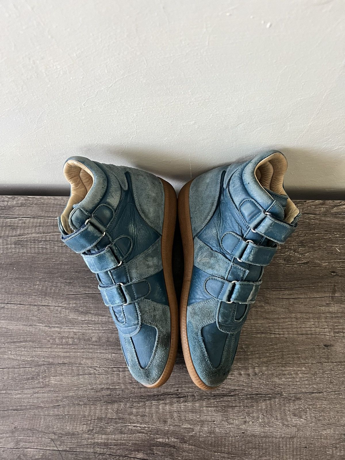 Maison Margiela MAISON MARGIELA HIGH-TOP VELCRON SNEAKERS Size US 9 / EU 42 - 5 Thumbnail