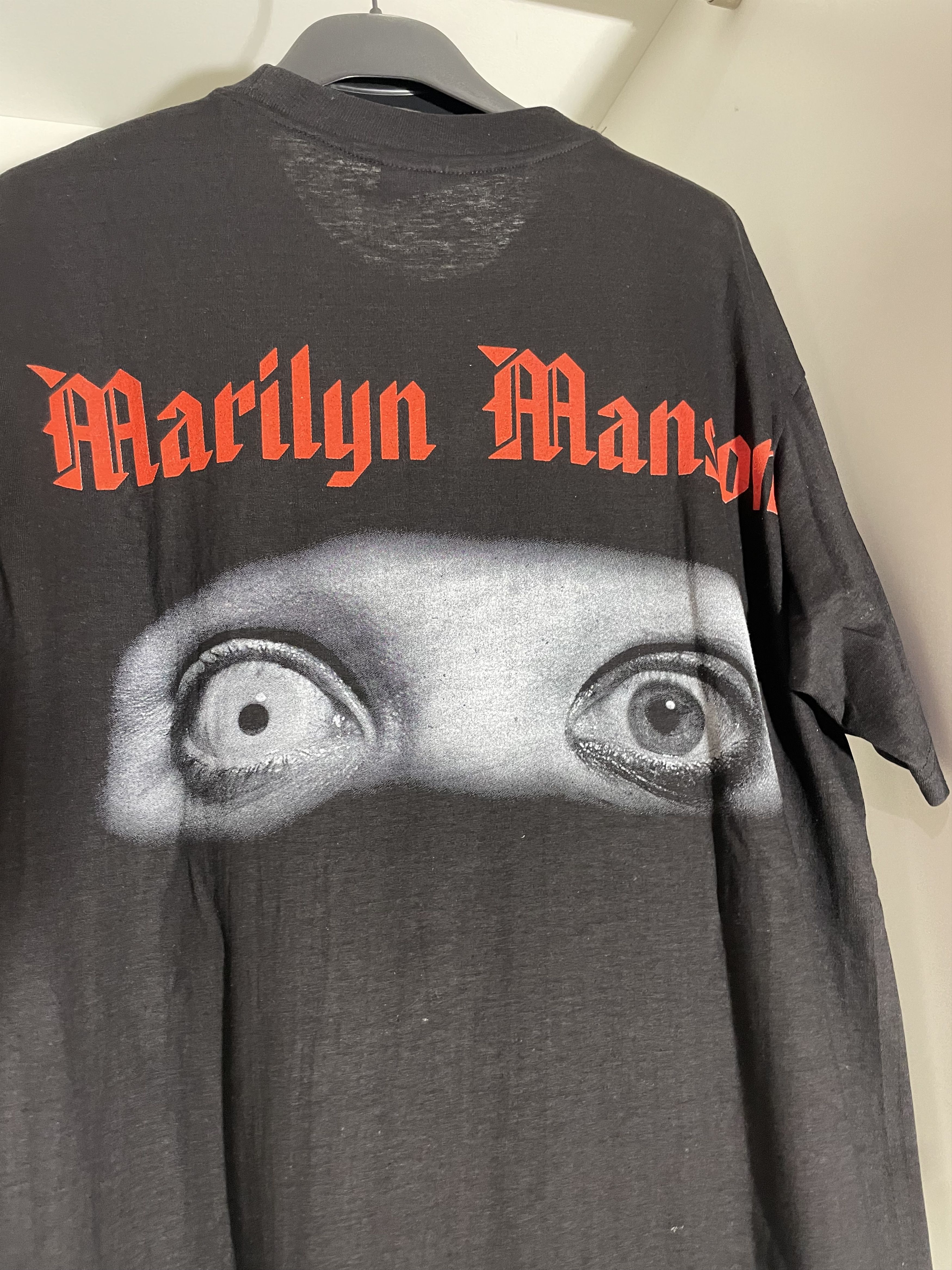 Marilyn Manson Vintage Marilyn Manson Antichrist Superstar 90’s tee Size US L / EU 52-54 / 3 - 6 Thumbnail