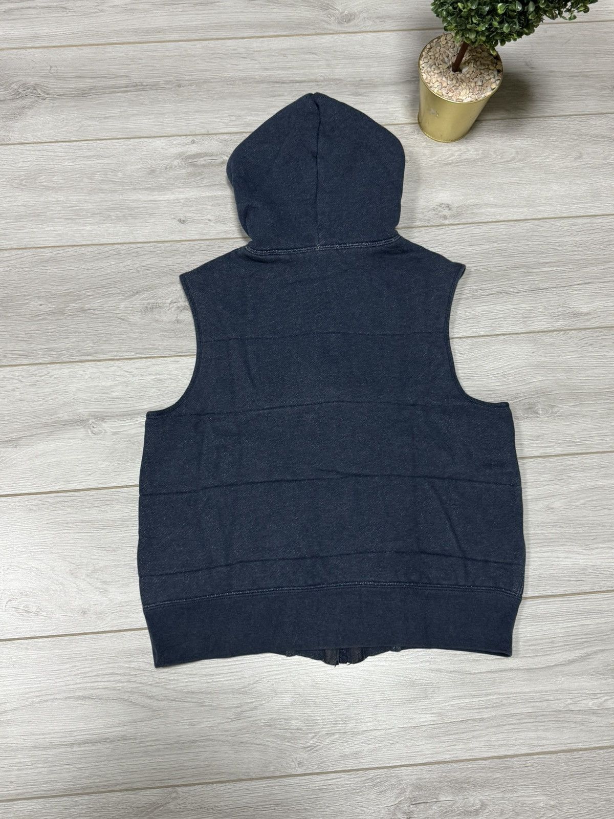 Polo Ralph Lauren POLO Ralph Lauren vintage zip vest jacket hooded Size US L / EU 52-54 / 3 - 10 Thumbnail