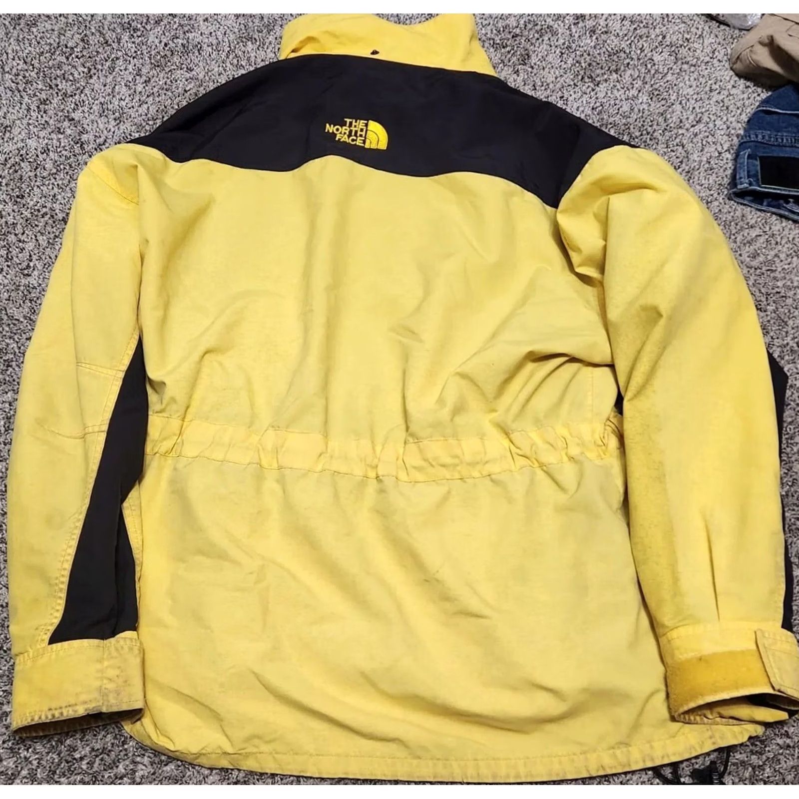 The North Face VINTAGE The North Face Parka Jacket XL Men 90s Black Yellow Nylon Skiing coat Size US XL / EU 56 / 4 - 5 Thumbnail