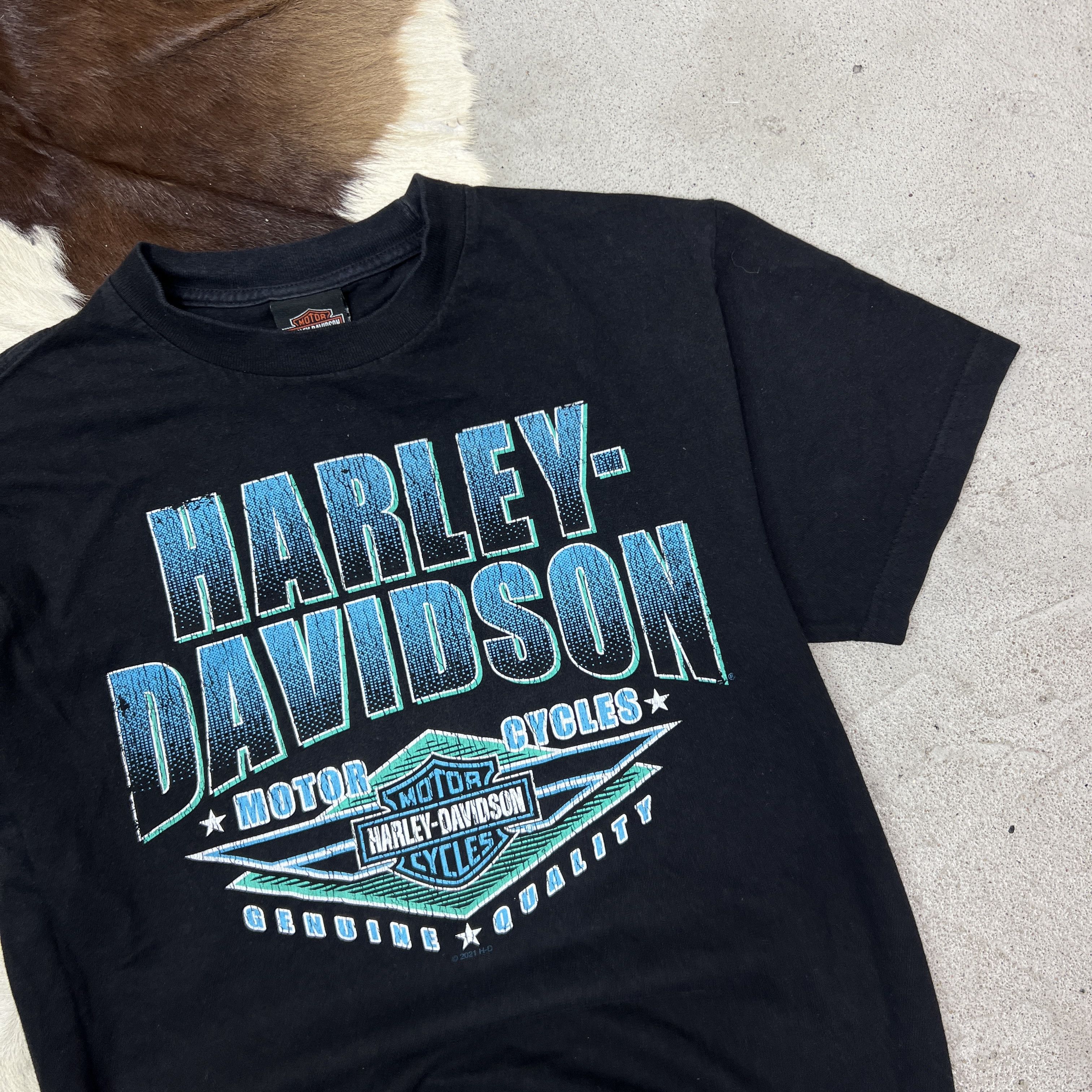 Harley Davidson Vintage Streetwear Moto Harley Davidson T-shirt Y2K Size US M / EU 48-50 / 2 - 2 Thumbnail