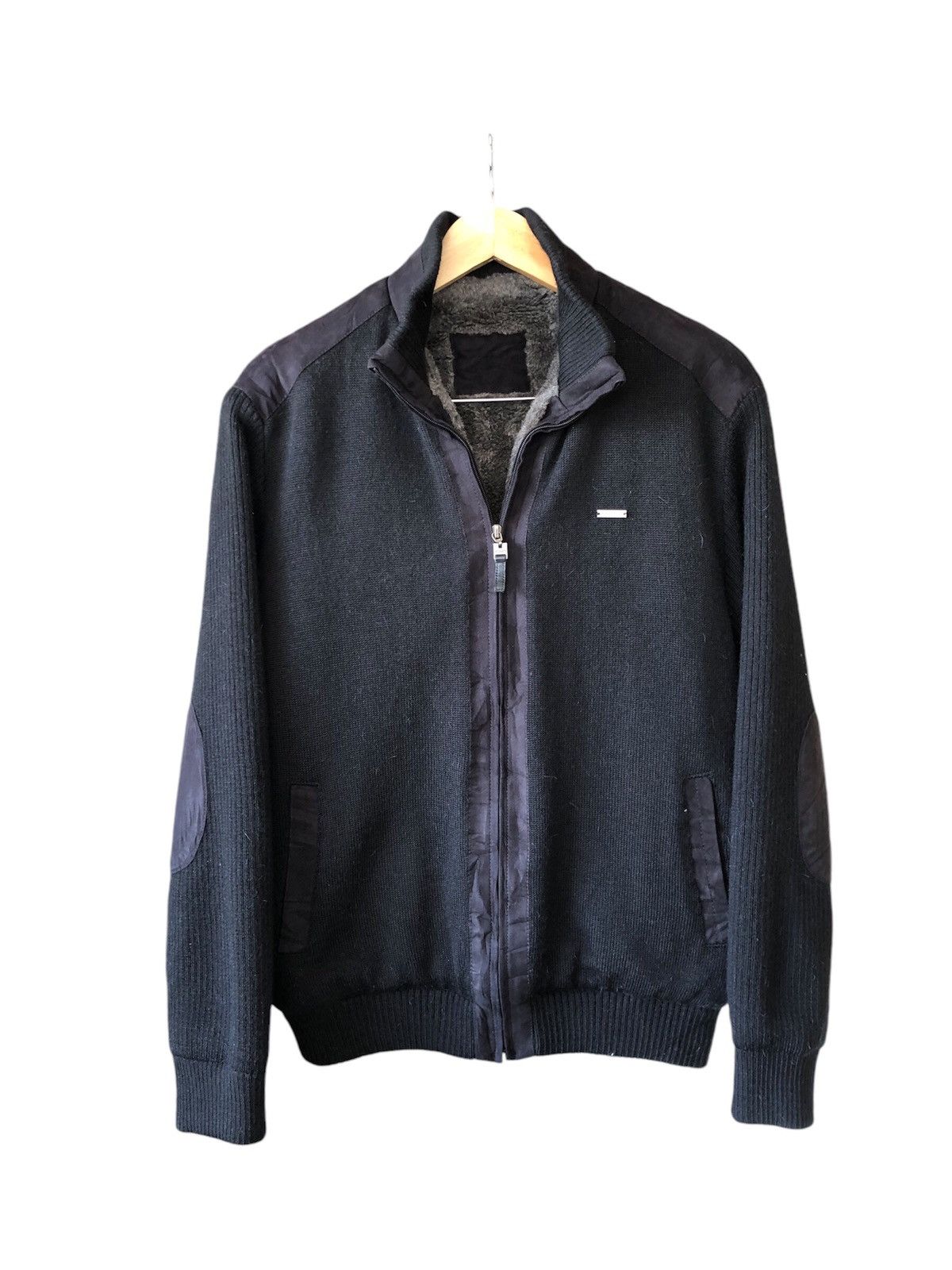 Lacoste Lacoste Knit Sherpa Zip Up Jacket For Winter Size US M / EU 48-50 / 2 - 1 Thumbnail