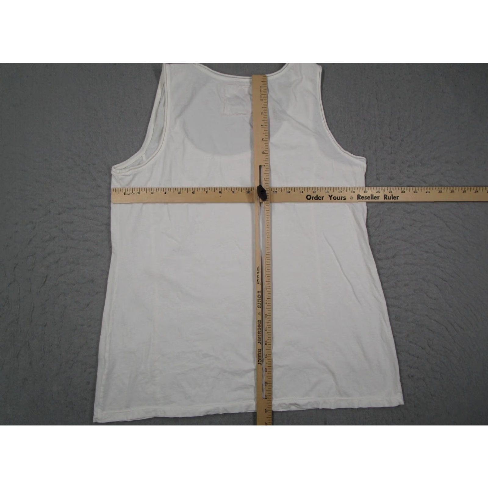 Johnny Was Johnny Was Tank Top Shirt Womens Large White Cotton Casual Sleeveless Size L / US 10 / IT 46 - 4 Thumbnail