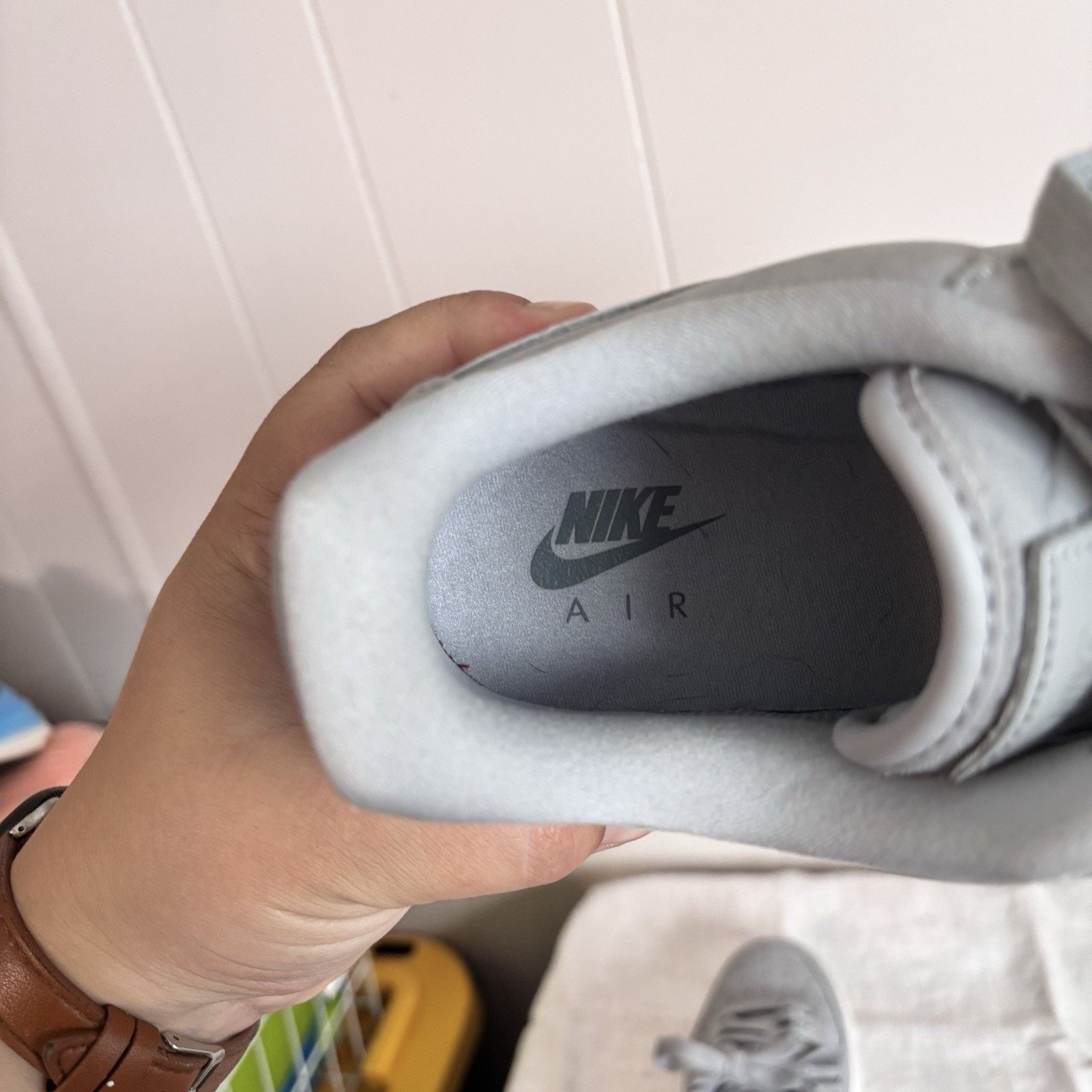 Nike Nike Air Force 1 Low '07 PRM Wolf Grey (Women's) size 7 DR9 Size US 7 / IT 37 - 7 Thumbnail