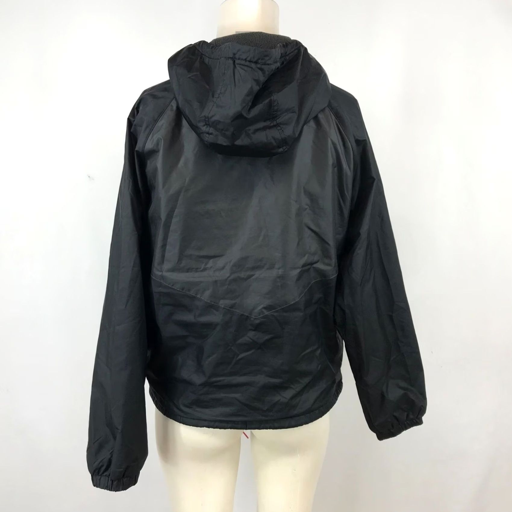Pinko Columbia Jacket Womens SMALL Black PINK HOODED FULL ZIP FLEECE LINED COAT Size S / US 4 / IT 40 - 5 Thumbnail