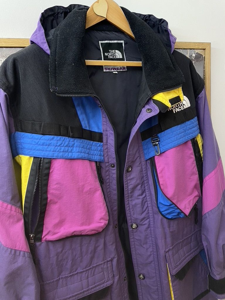The North Face 90s The North Face Skiwear Multi Colourblock Parka Jacket Size US XL / EU 56 / 4 - 6 Thumbnail