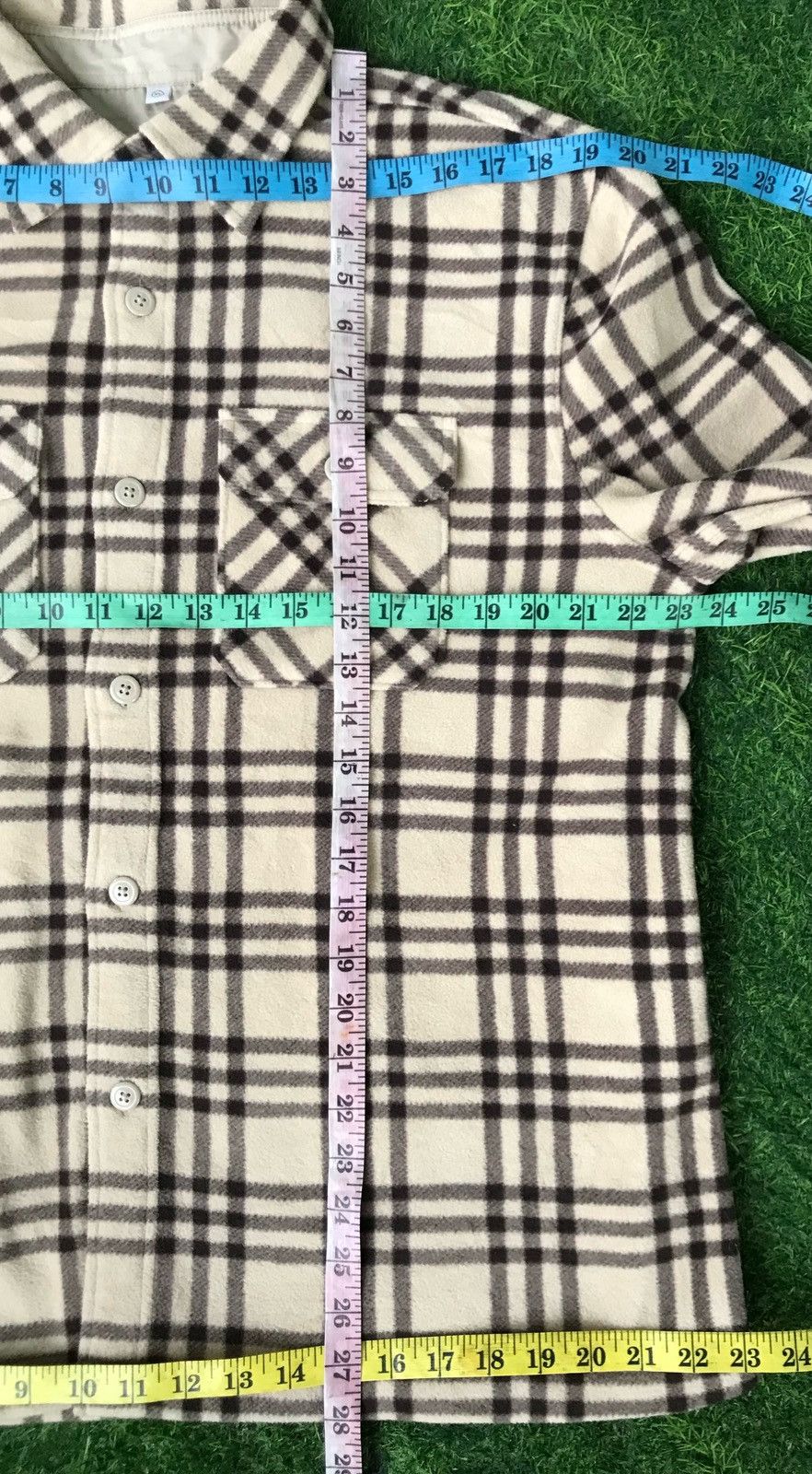 Flannel × Uniqlo × Vintage Vintage Uniqlo Button Up Flannel Fleece jacket Size US XL / EU 56 / 4 - 12 Thumbnail