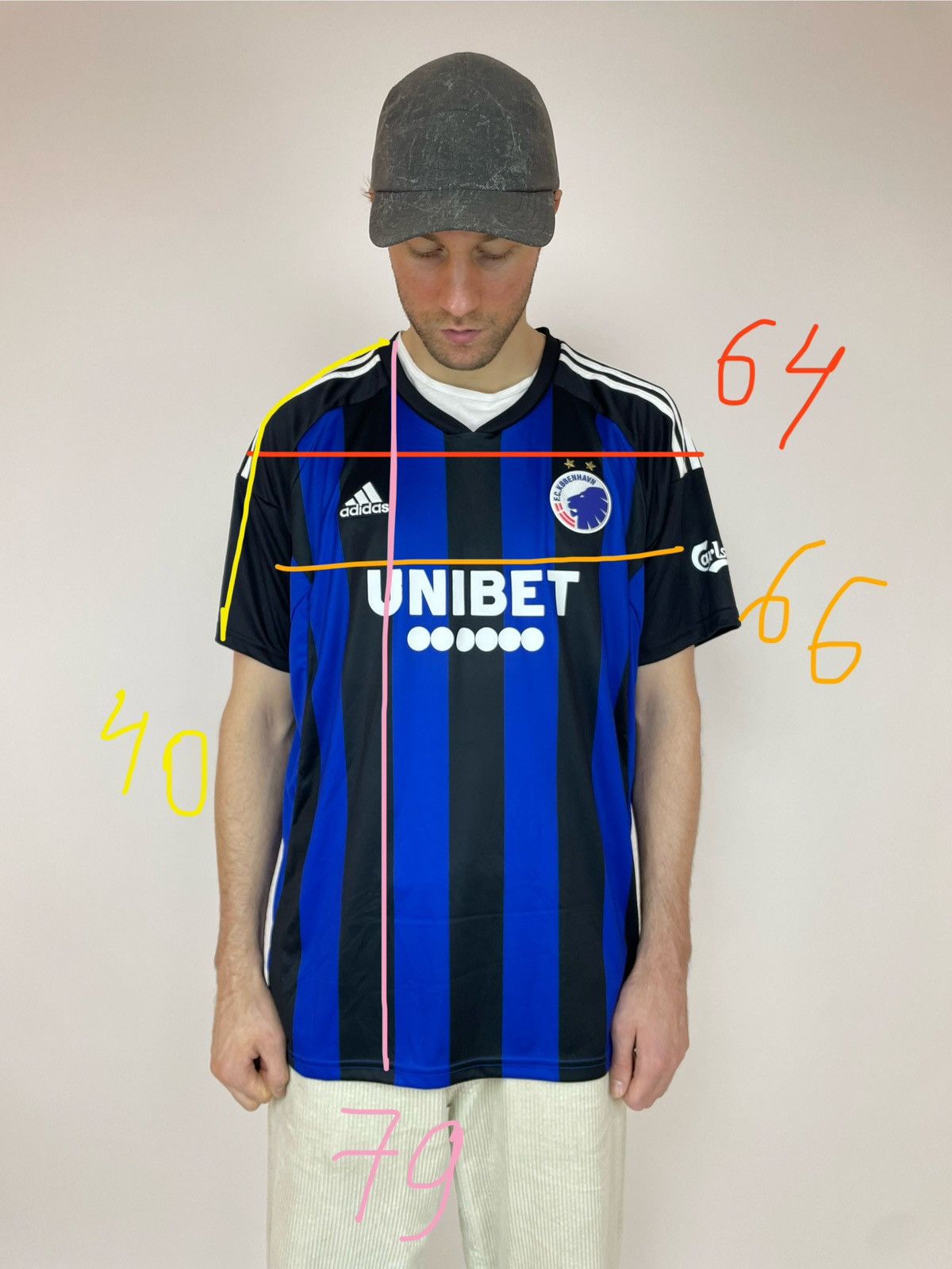 Adidas adidas F.C. KOBENHAVNN Soccer Jersey FALK #33 Size 2XL Size US XXL / EU 58 / 5 - 11 Thumbnail