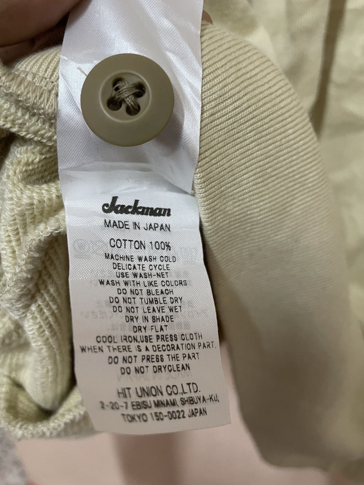 Jackman Jackman Tanabe Meriyasu Garment Factory V Neck Cardigan Size US L / EU 52-54 / 3 - 10 Thumbnail