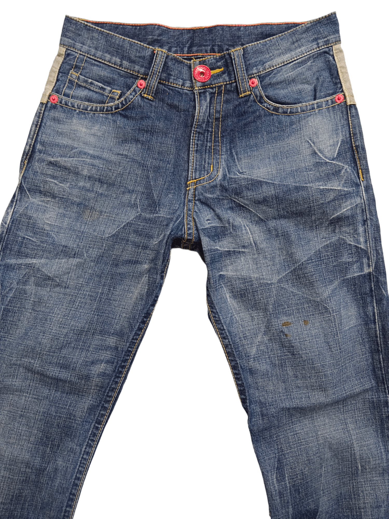 Japanese Brand Co&Lu Big Logo Denim Size US 29 - 4 Thumbnail