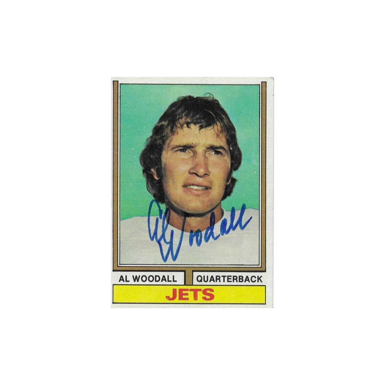 Other 1974 TOPPS AL WOODALL ROOKIE #227 SIGNED AUTO CARD Size ONE SIZE - 1 Thumbnail