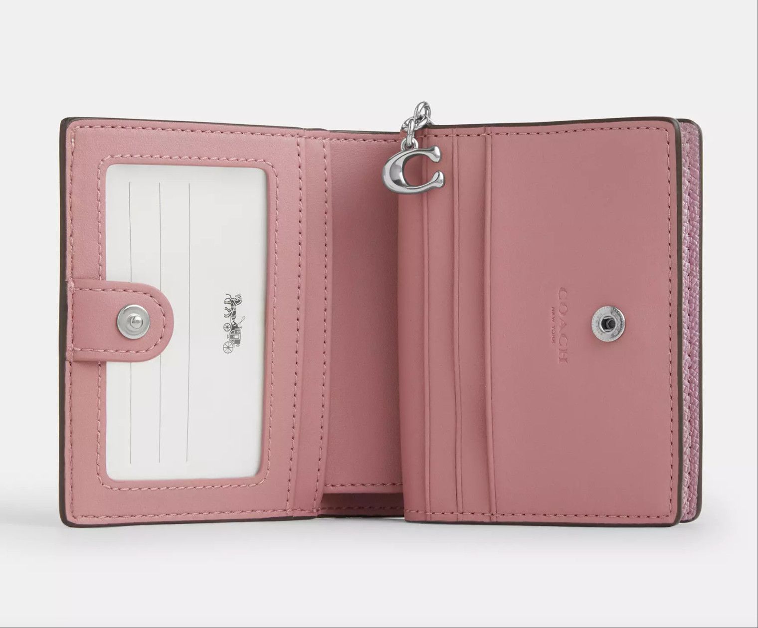 Coach Boxed Snap Wallet And Picture Frame Charm CCL93 Size ONE SIZE - 9 Thumbnail