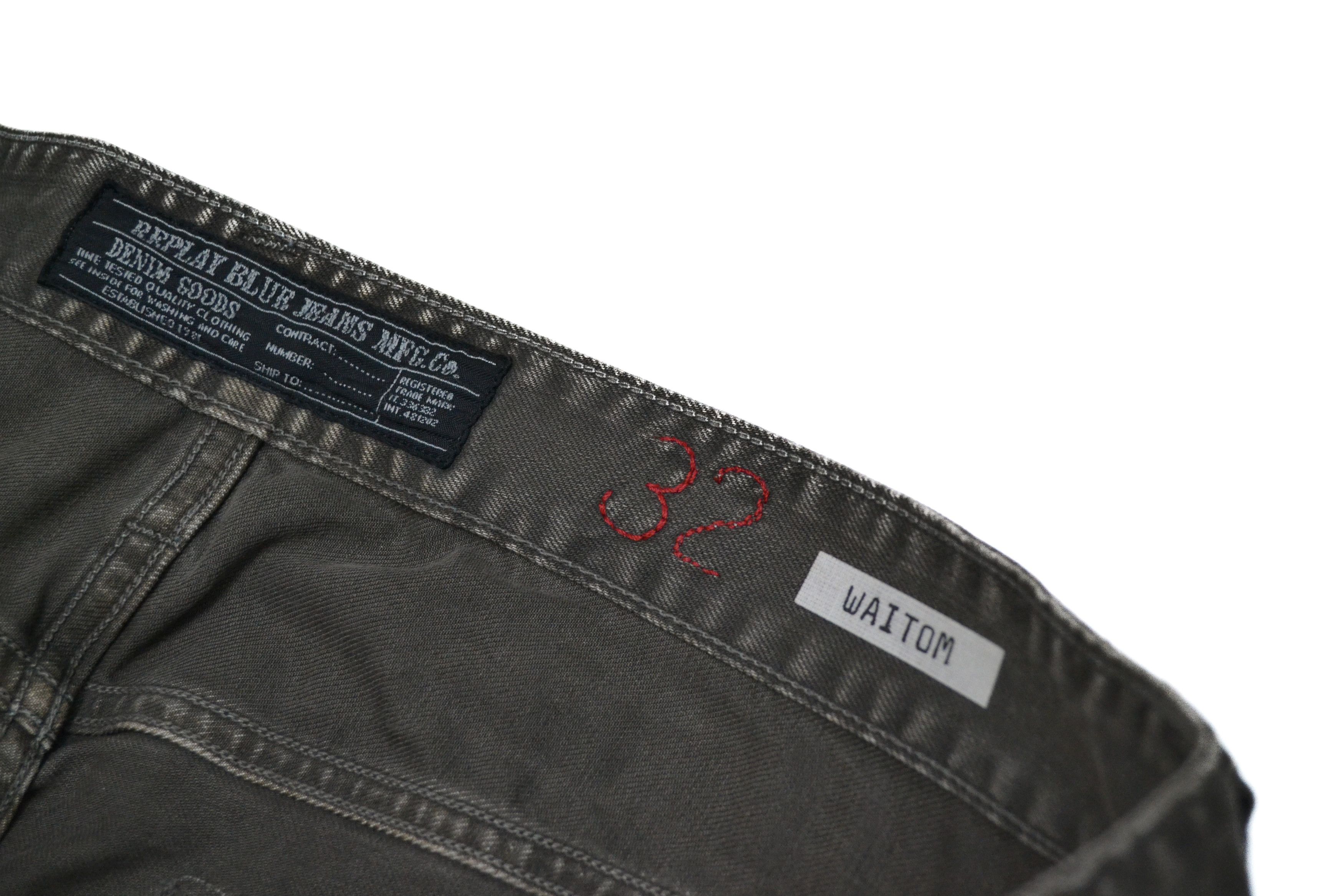 Replay Replay Waitom Gray Men’s Jeans Denim Pants Size US 32 / EU 48 - 3 Thumbnail