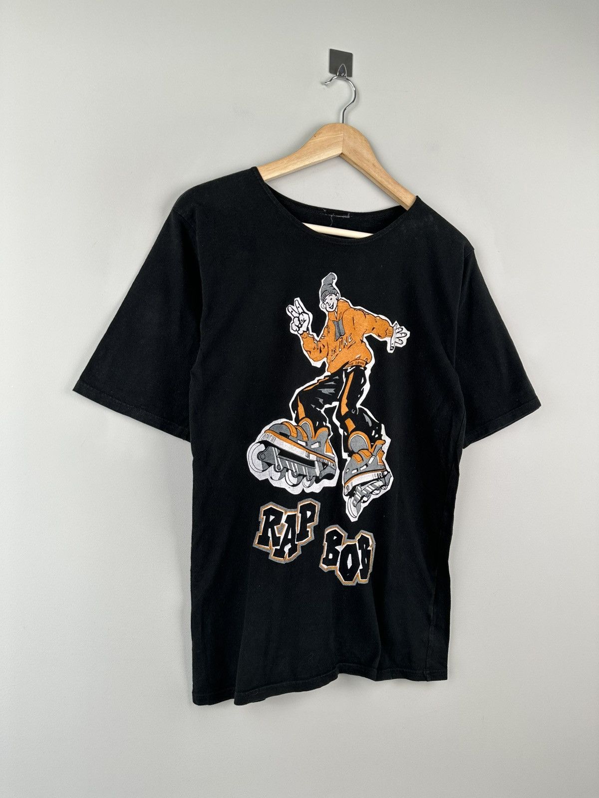 Band Tees × Rap Tees × Vintage Vintage Y2k Crazy Hip Hop Rap Bob Tee Box Logo Size US M / EU 48-50 / 2 - 3 Thumbnail