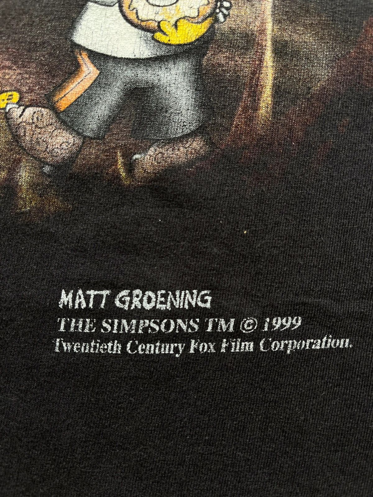 The Simpsons The Simpsons Matt Groening 1999 Bart & Homer Zorro Duff Size US L / EU 52-54 / 3 - 3 Thumbnail