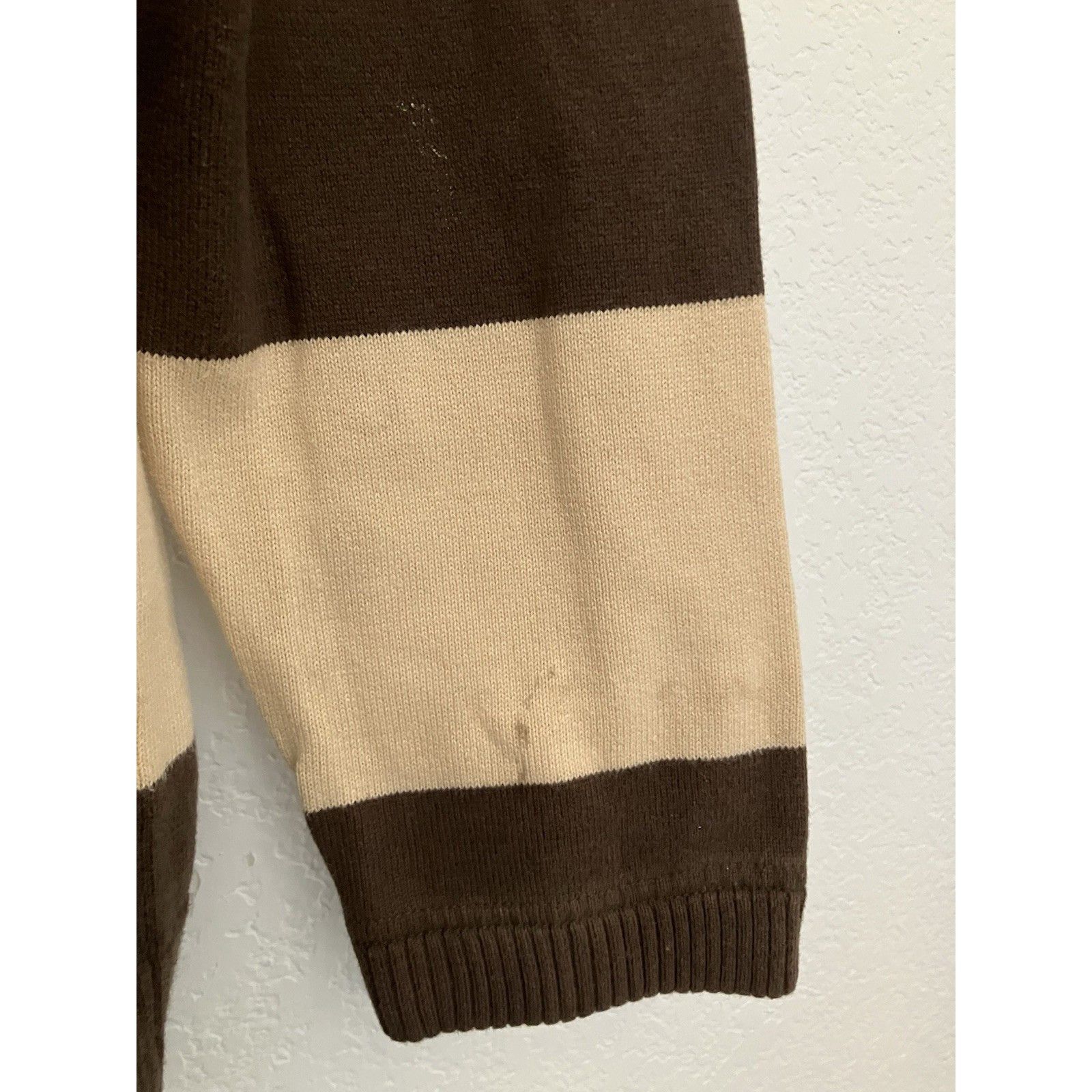 Paul Frank Paul Frank Rugby Stripe Knit Pullover Sweater Y2K Small Brow Size US S / EU 44-46 / 1 - 4 Thumbnail