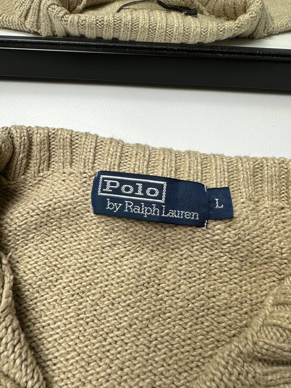 Polo Ralph Lauren 90s USA Polo Ralph Lauren Vintage Knite Sweater 1/3 Zip Size US L / EU 52-54 / 3 - 7 Thumbnail