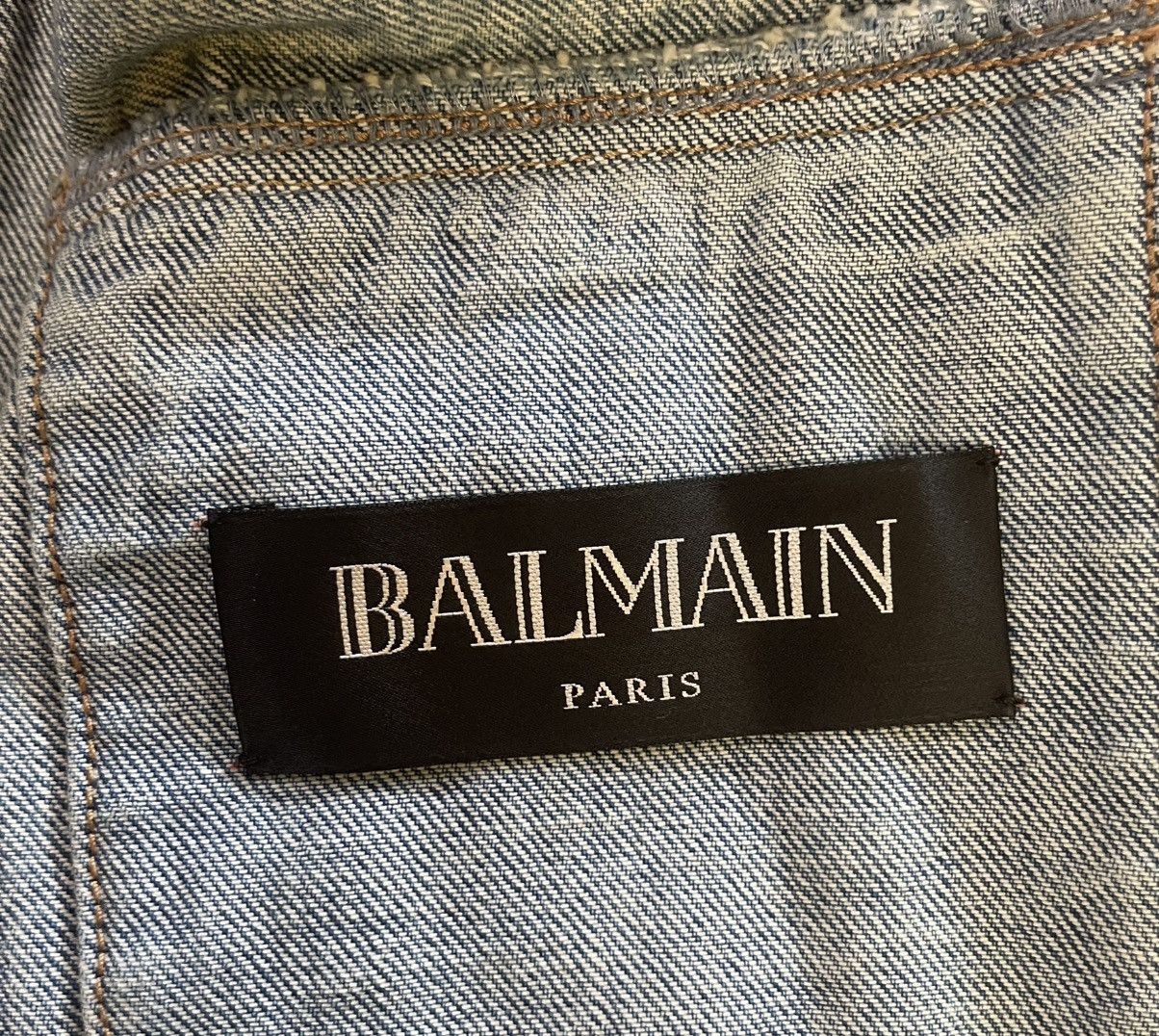 Balmain Authentic Balmain Denim Jacket Size US M / EU 48-50 / 2 - 11 Thumbnail