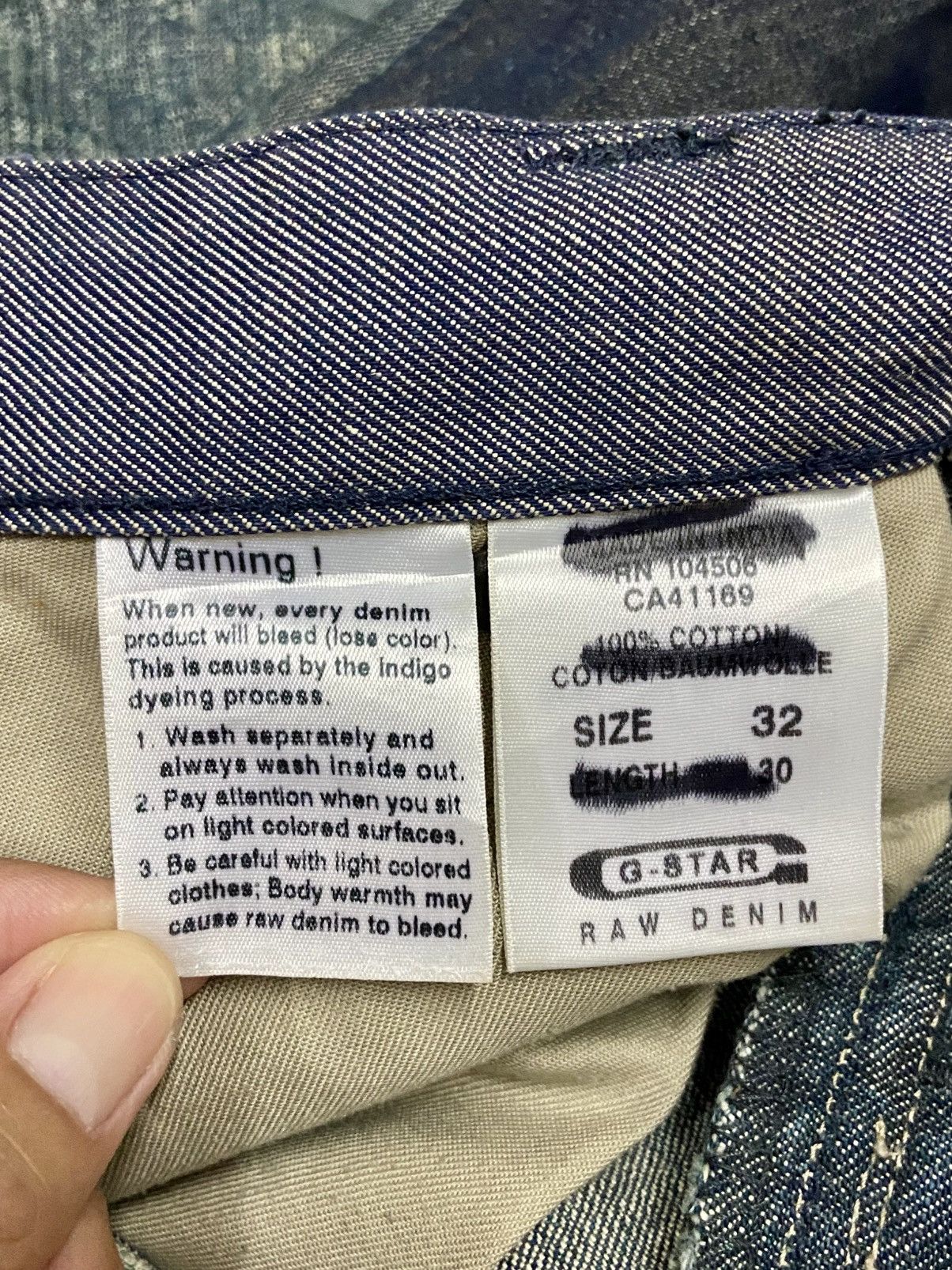 G-Star G STAR RAW DISTRESSED BAGGY JEANS Size US 32 / EU 48 - 17 Thumbnail