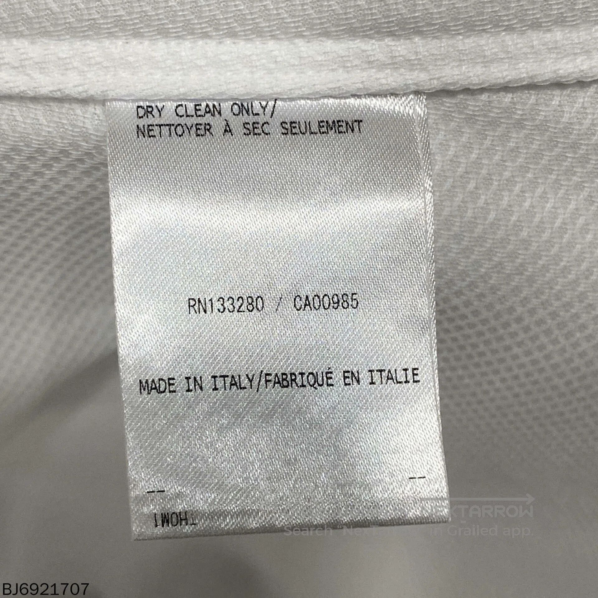 Thom Browne Thom Browne White Base Shirt. Size US M / EU 48-50 / 2 - 5 Thumbnail