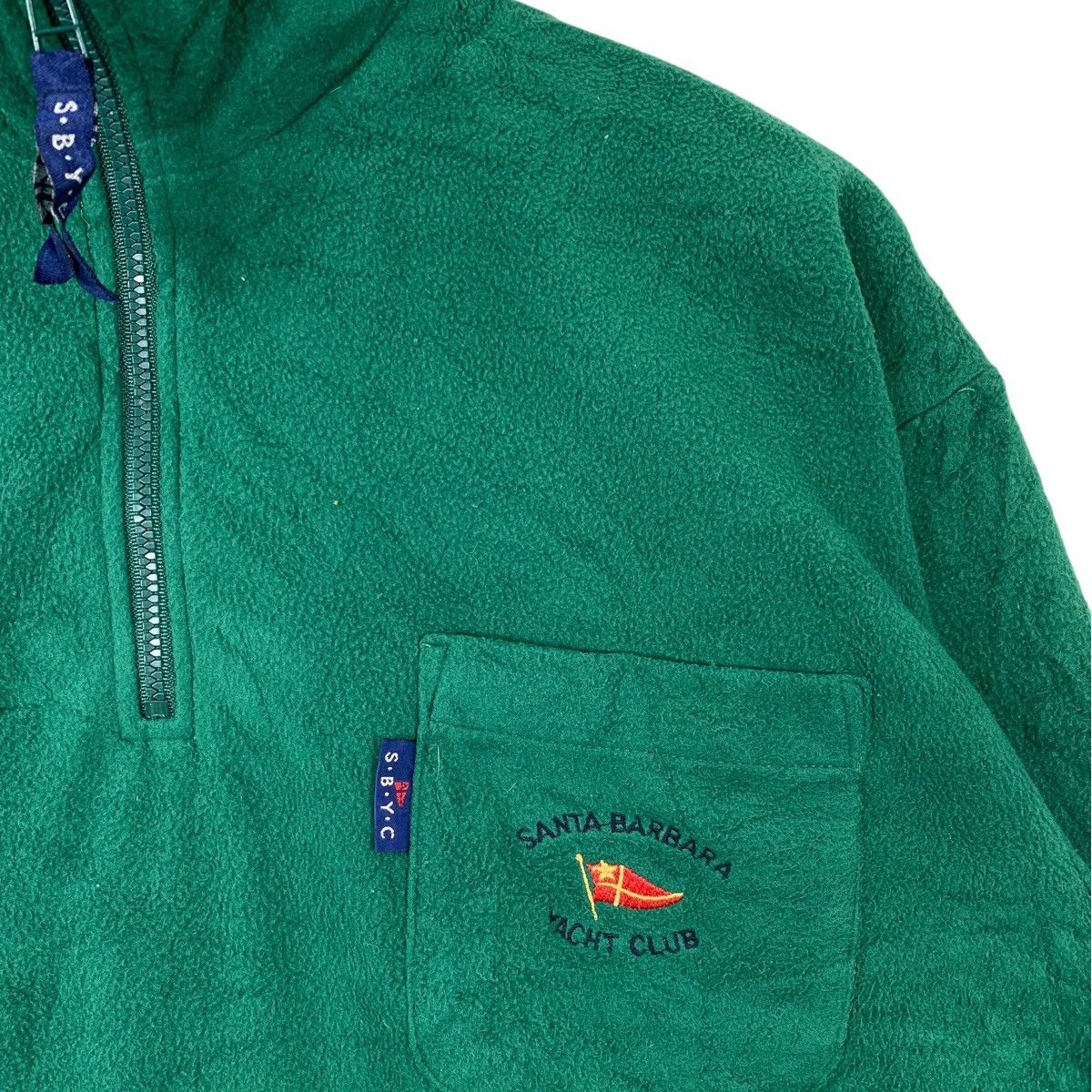 Japanese Brand SANTA BARBARA Yacht Club Outdoor Half Zipper Pullover Jumper Size US L / EU 52-54 / 3 - 4 Thumbnail