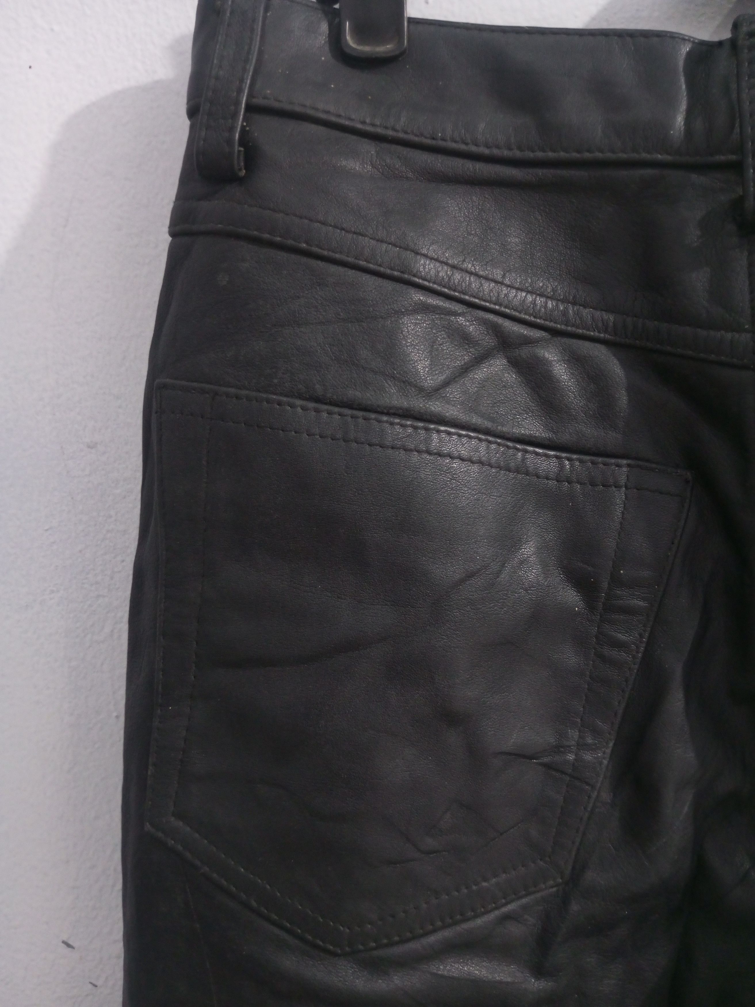 Beams Japan Vintage Beams Leather pants Size US 28 / EU 44 - 5 Thumbnail
