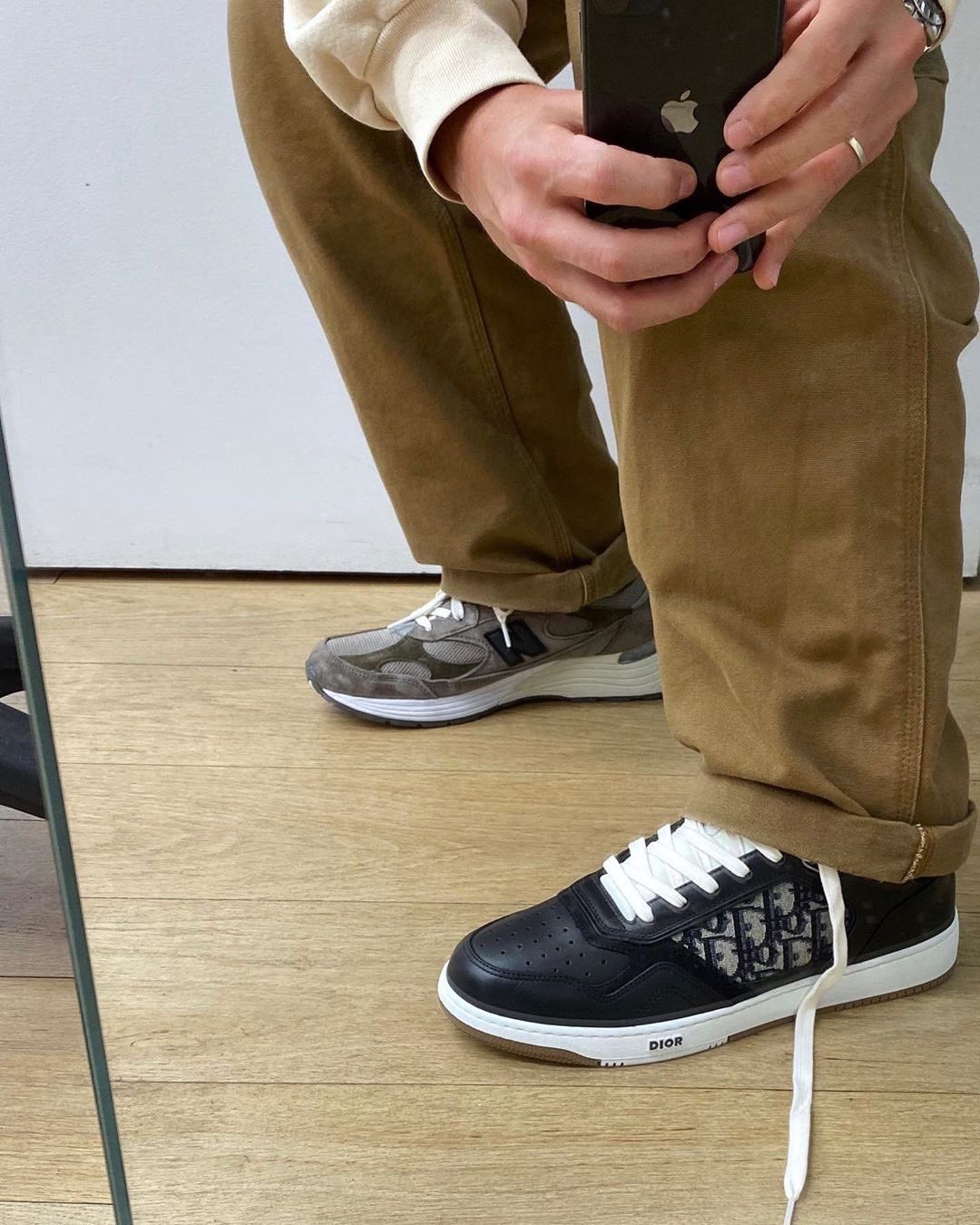 Dior Dior b27 low trainers black Size US 11 / EU 44 - 1 Thumbnail