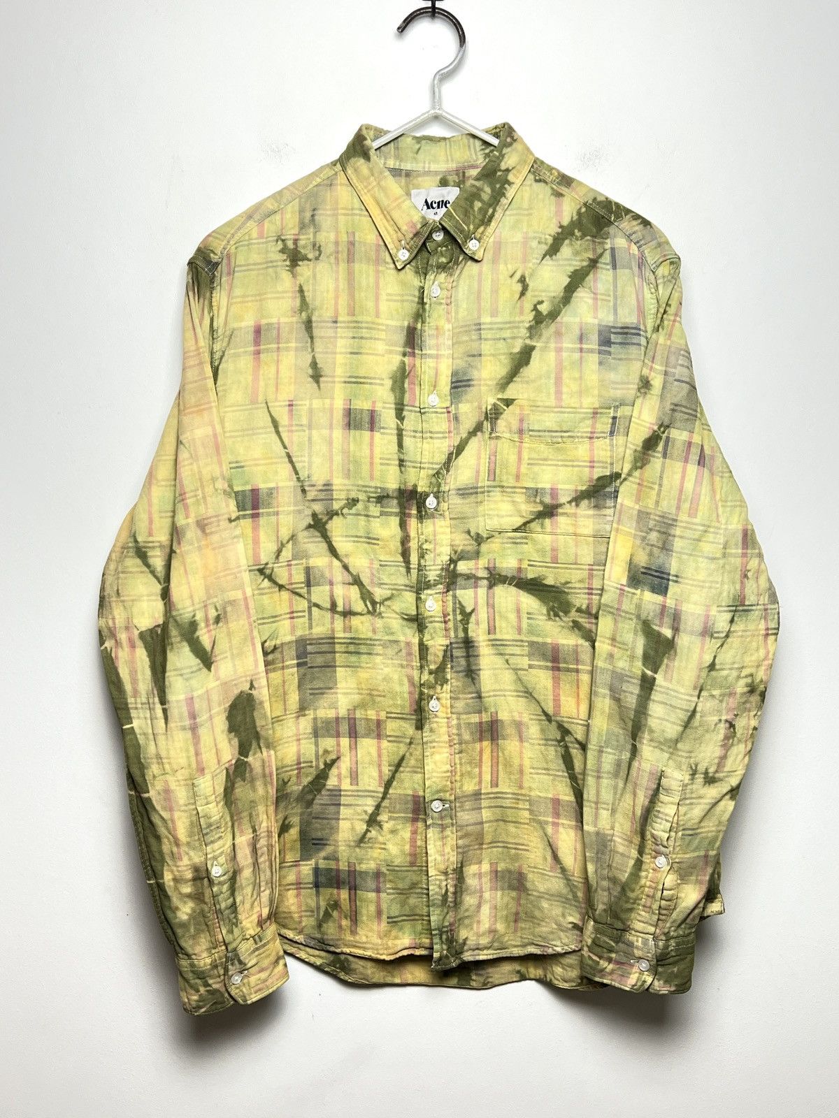Acne Studios acne spiral vintage travis flannel shirt y2k shirt Size US M / EU 48-50 / 2 - 1 Thumbnail