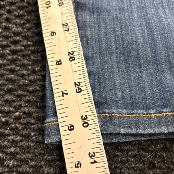 Vintage Judy Blue Jeans Women Dark Wash Blue Denim Slim Fit Size 30/11-30 Skinny Levis - Los Angeles Blue Jeans Womens Size 30 Size 30" / US 8 / IT 44 - 7 Thumbnail