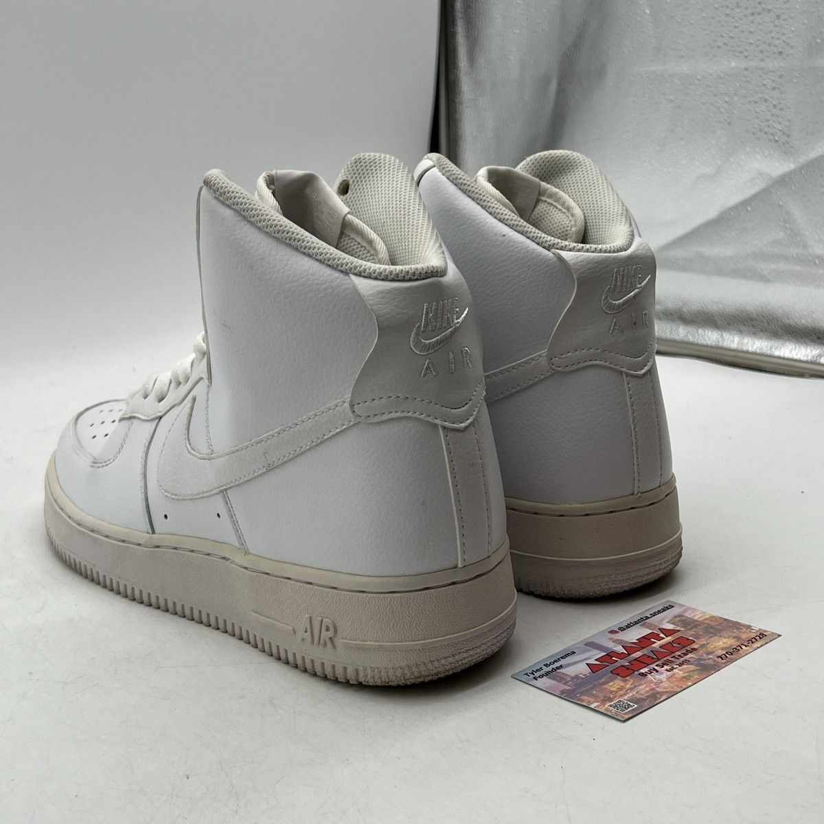 Nike Air Force 1 high white Size US 10 / EU 43 - 4 Thumbnail