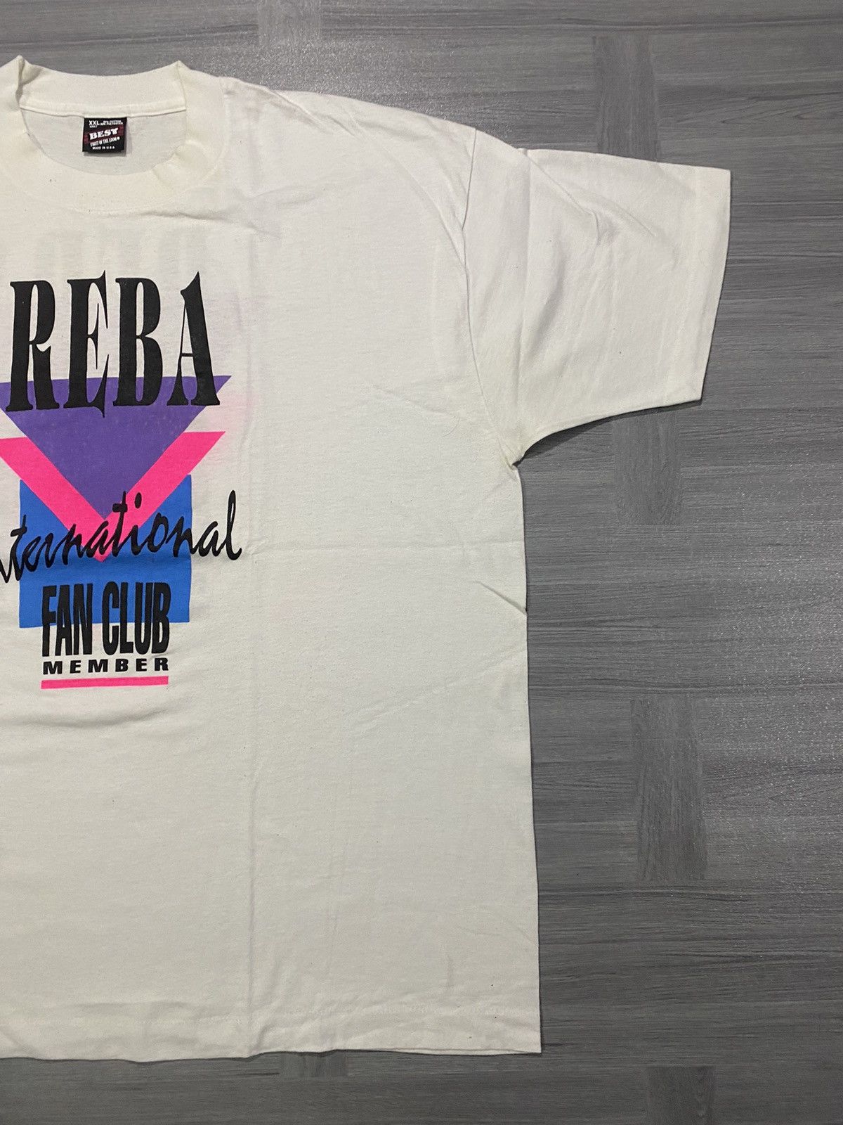 Band Tees Vintage Reba Fan Club Member T-Shirt Size US XXL / EU 58 / 5 - 4 Thumbnail