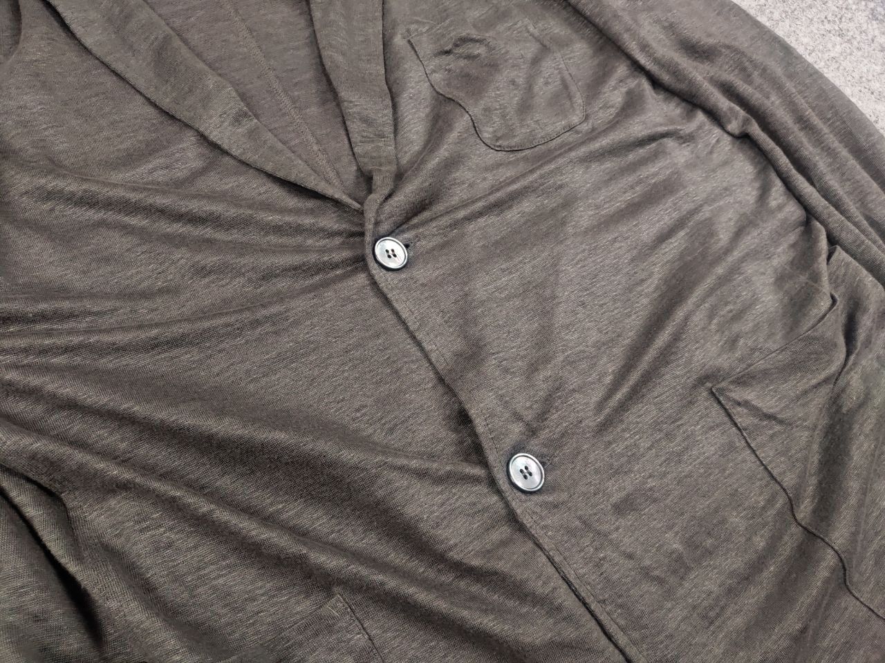 Gran Sasso Gran Sasso Italy Design Linen blazer Oliver Casual Jacket Size US M / EU 48-50 / 2 - 6 Thumbnail