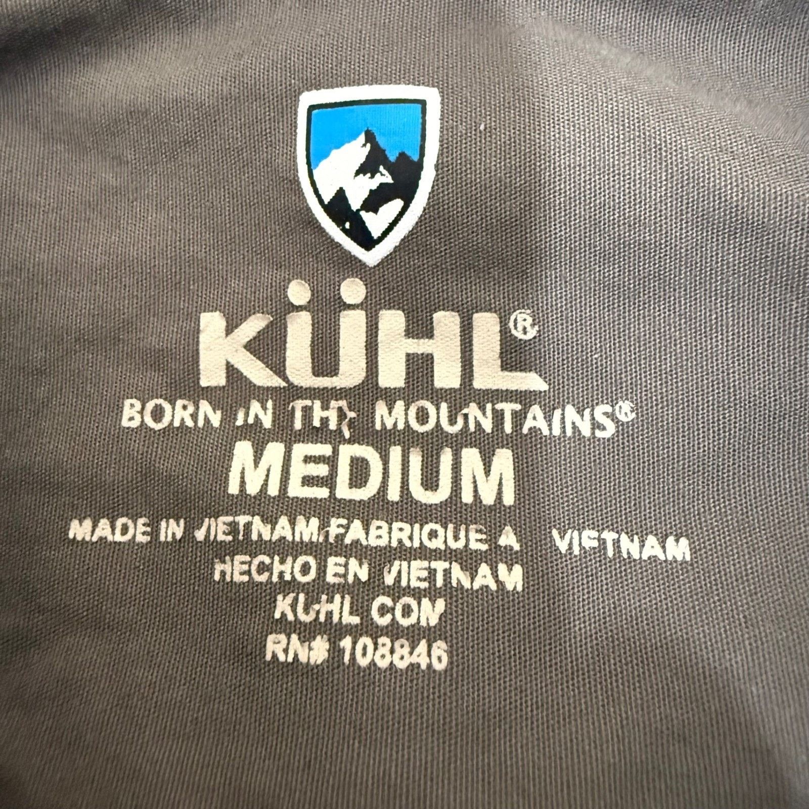 Kuhl Kuhl Skorpio Shirt Mens Medium Linen Blend Outdoor Hiking Size US M / EU 48-50 / 2 - 2 Thumbnail
