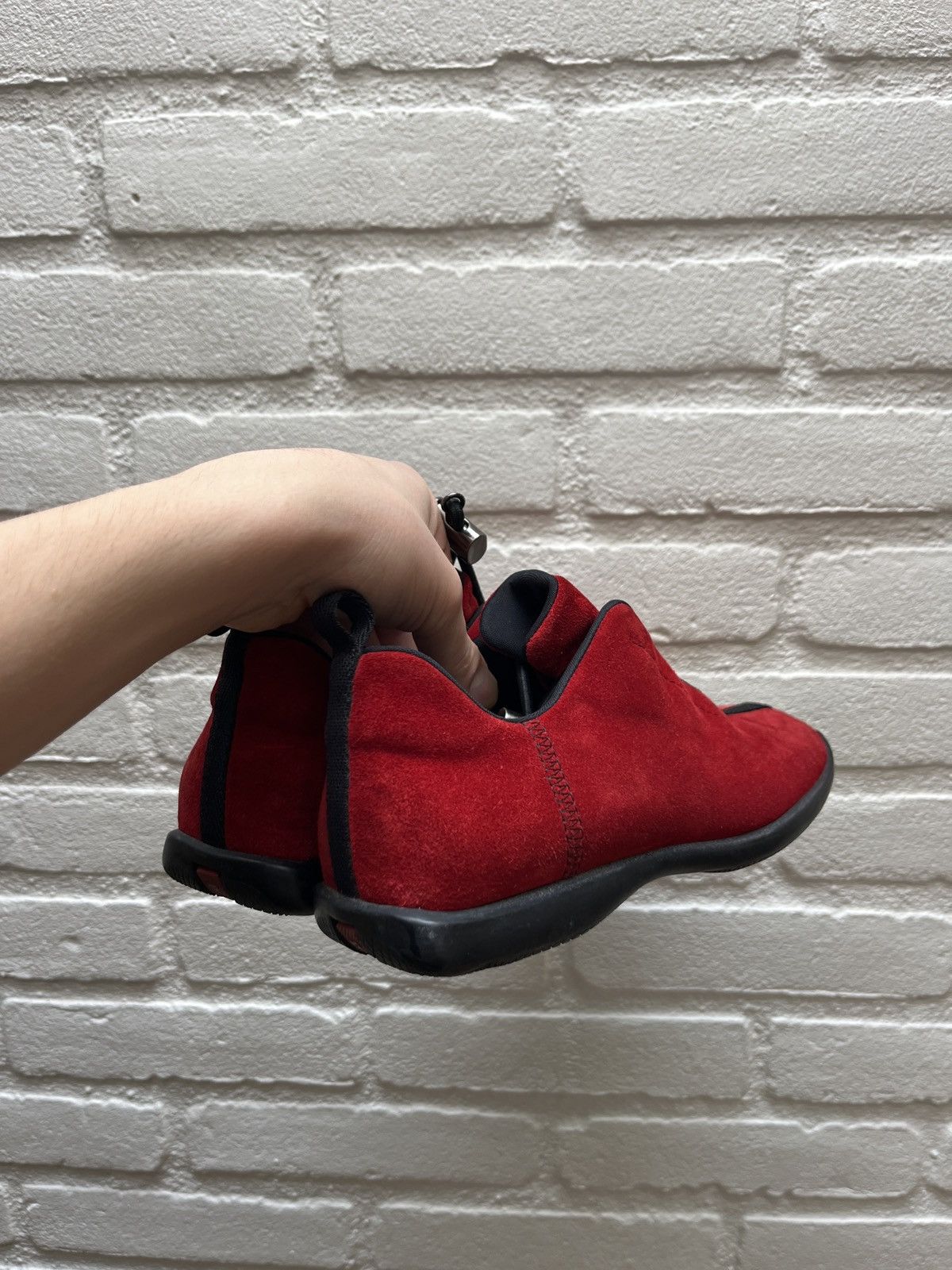 Prada Prada sport F/W 1999 linea Rossa suede sneakers Size US 4.5 / IT 34.5 - 7 Thumbnail