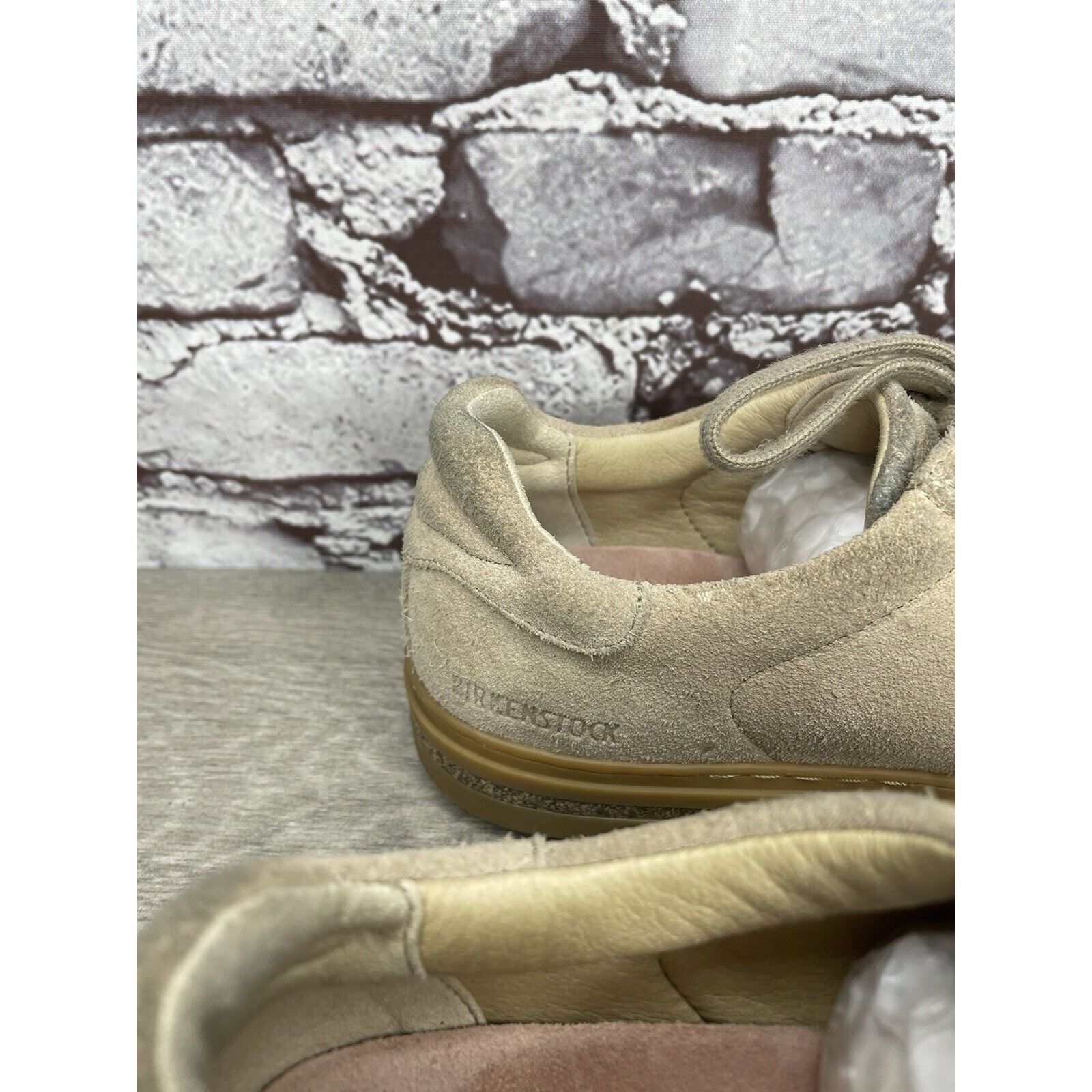 Birkenstock Birkenstock Bend Beige Suede Low Lace Up Sneakers Shoes Wome Size US 6.5 / IT 36.5 - 21 Thumbnail