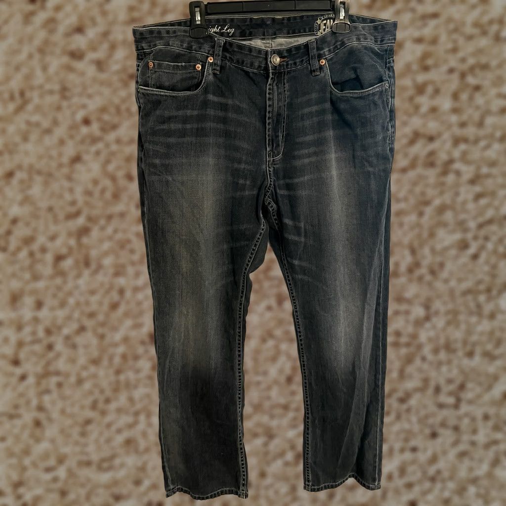 Tommy Bahama Tommy Bahama Jeans - Men's 40x32 Straight Cotton Denim Blue Regular Fit 40 32 Jeans Mens Straight Leg Denim 40x32 Size US 40 / EU 56 - 1 Thumbnail