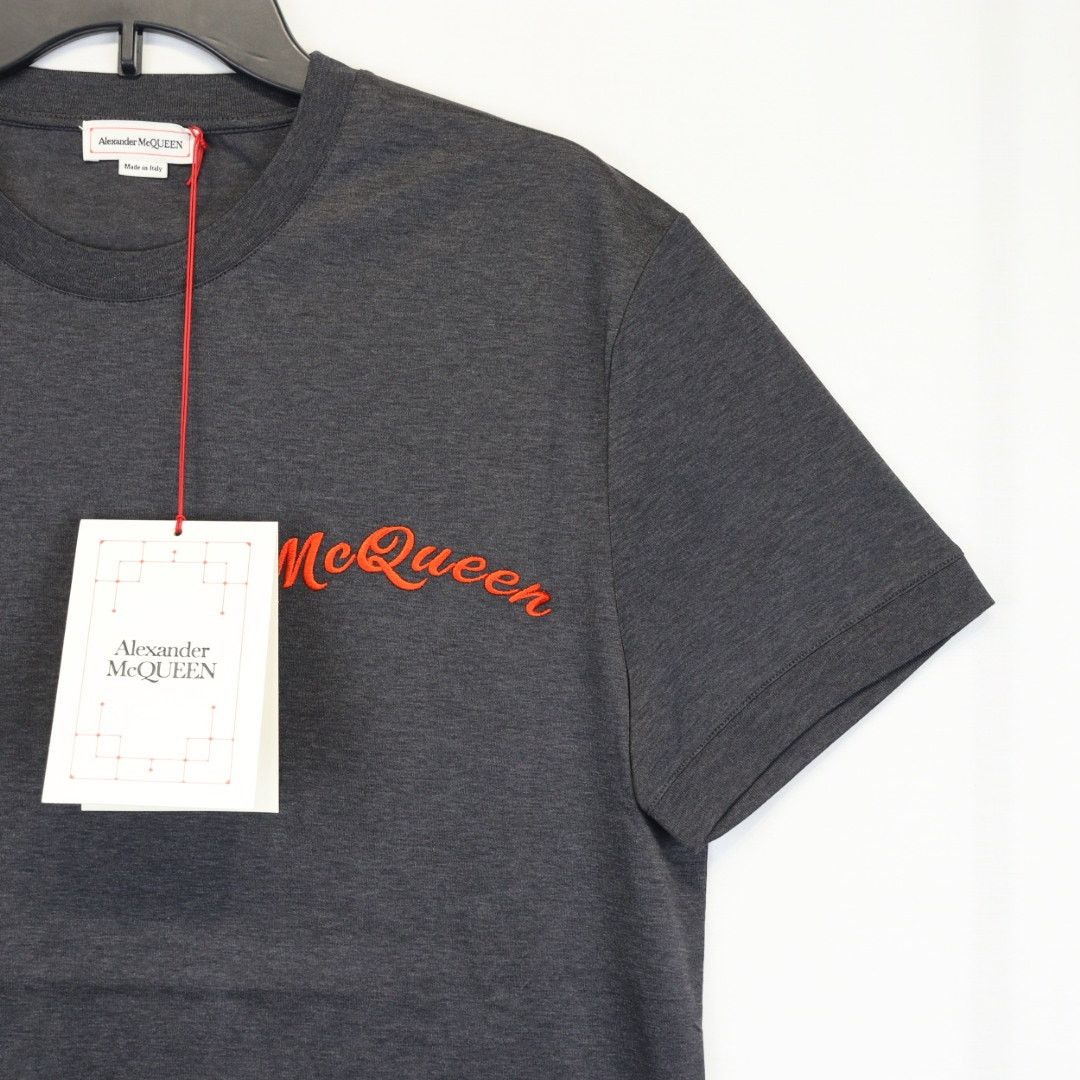 Alexander McQueen o1rshd1 ***Defective / T-Shirt in Nero Size US L / EU 52-54 / 3 - 2 Thumbnail