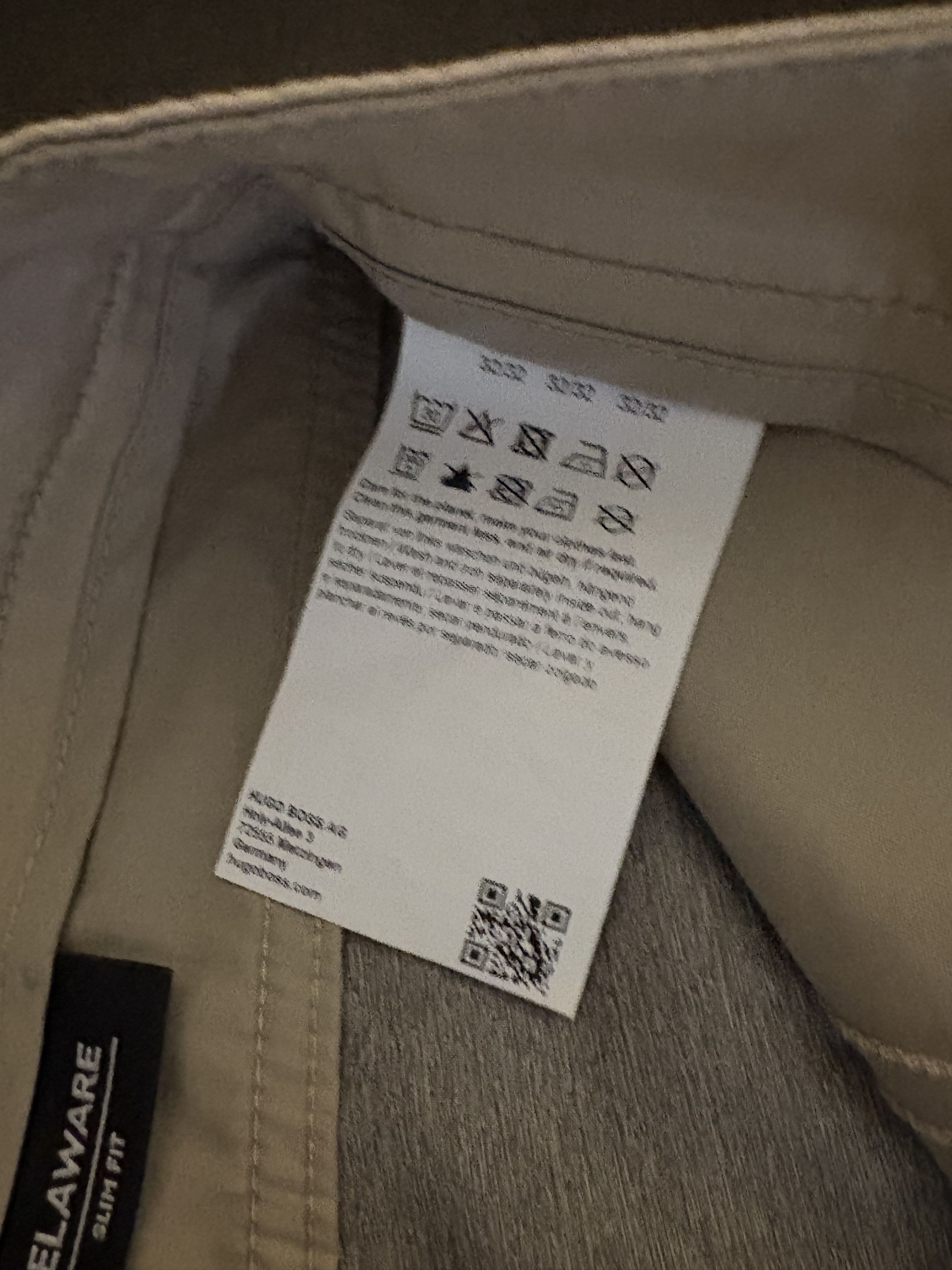 Hugo Boss Hugo Boss Delaware Slim-Fit Trousers in Stretch Satin 32x32 Size US 32 / EU 48 - 10 Thumbnail